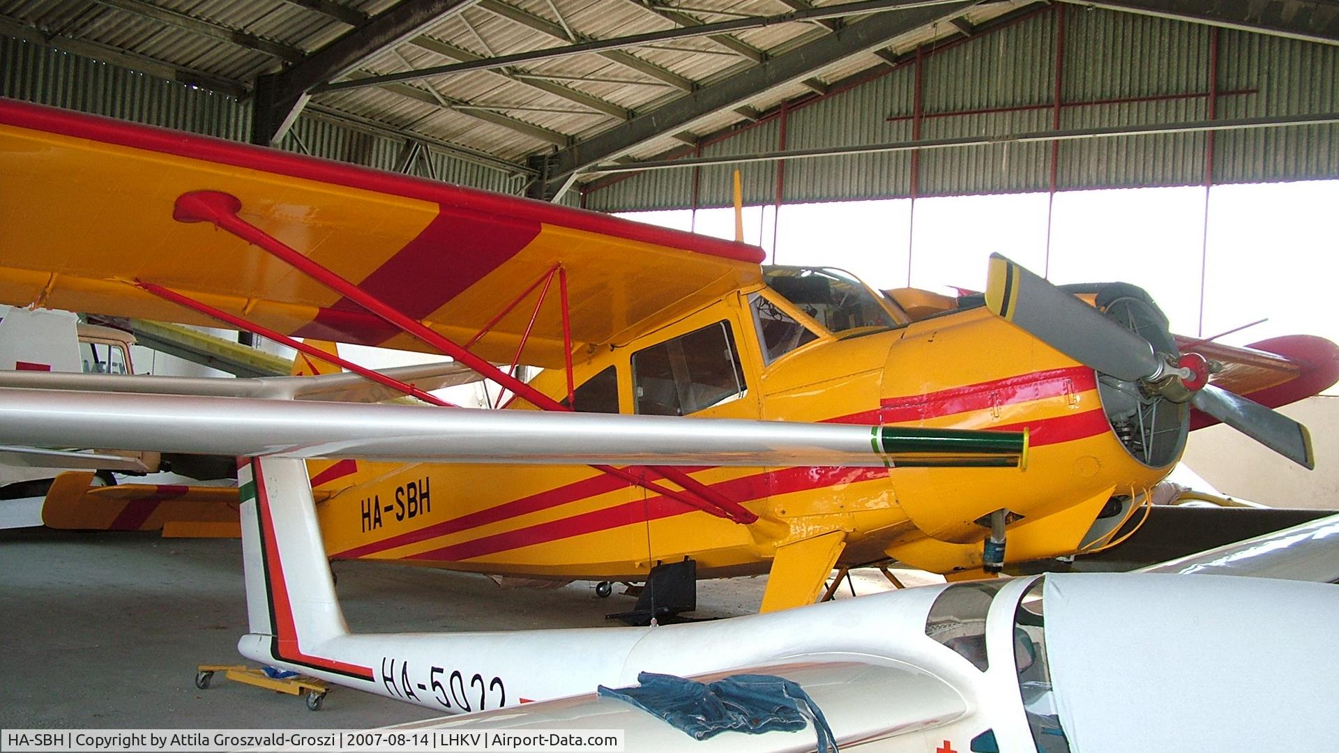 HA-SBH, 1967 PZL-Okecie PZL-101A Gawron C/N 107234, Kaposújlak Airport, Hungary