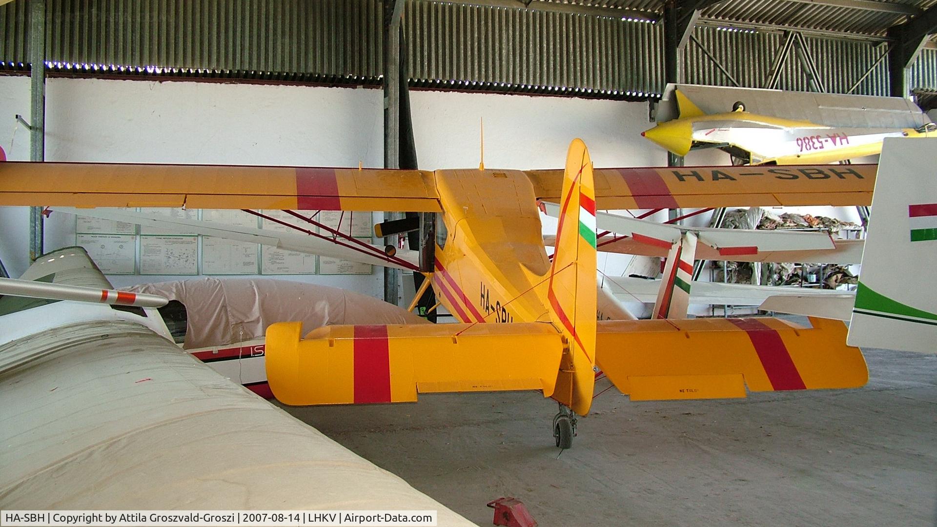 HA-SBH, 1967 PZL-Okecie PZL-101A Gawron C/N 107234, Kaposújlak Airport, Hungary