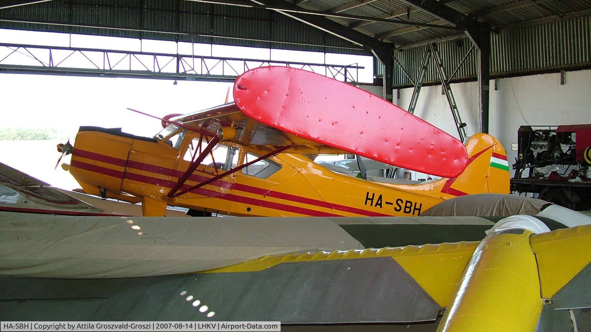 HA-SBH, 1967 PZL-Okecie PZL-101A Gawron C/N 107234, Kaposújlak Airport, Hungary