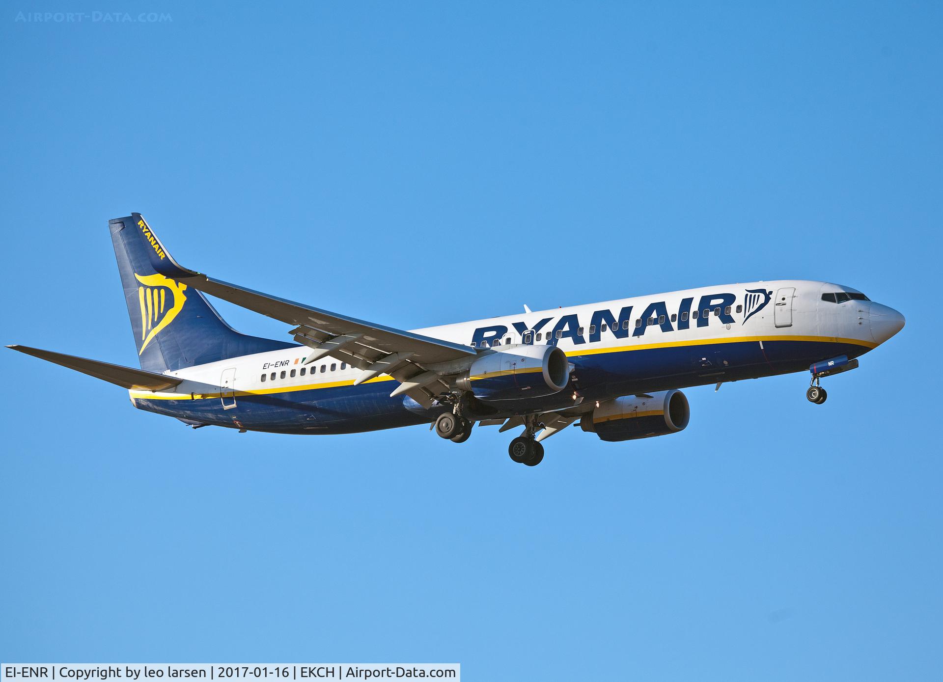 EI-ENR, 2010 Boeing 737-8AS C/N 35041, Copenhagen 16.1.2017