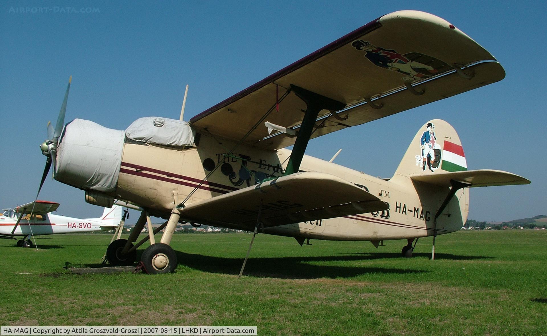 HA-MAG, Antonov (PZL-Mielec) An-2P C/N 1G114-36, Kecskéd Airfield, Hungary