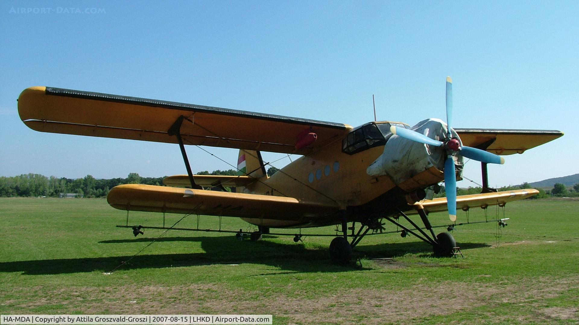 HA-MDA, 1977 PZL-Mielec An-2R C/N 1G176-23, Kecskéd Airfield, Hungary