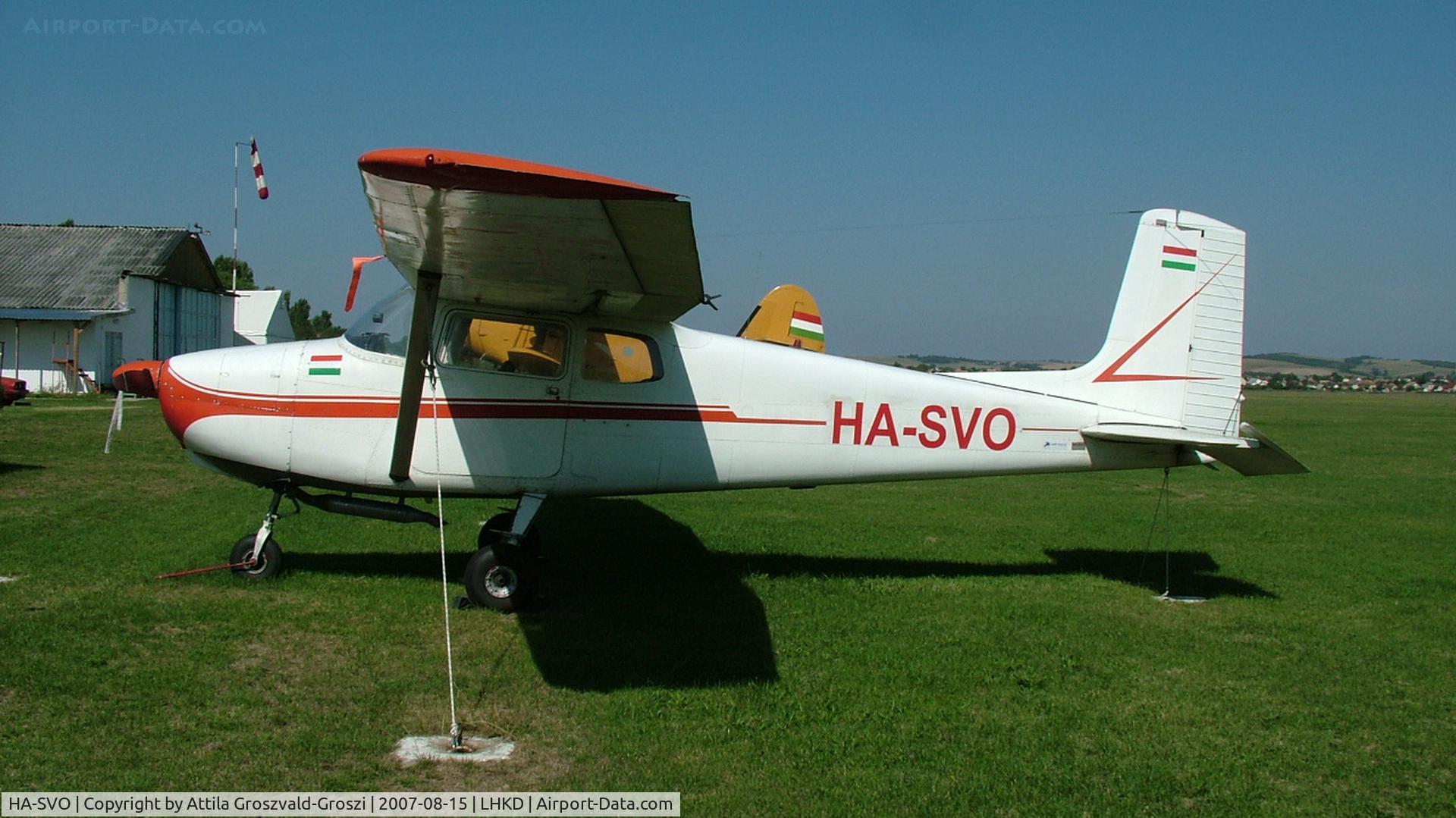HA-SVO, 1956 Cessna 172 C/N 28916, Kecskéd Airfield, Hungary