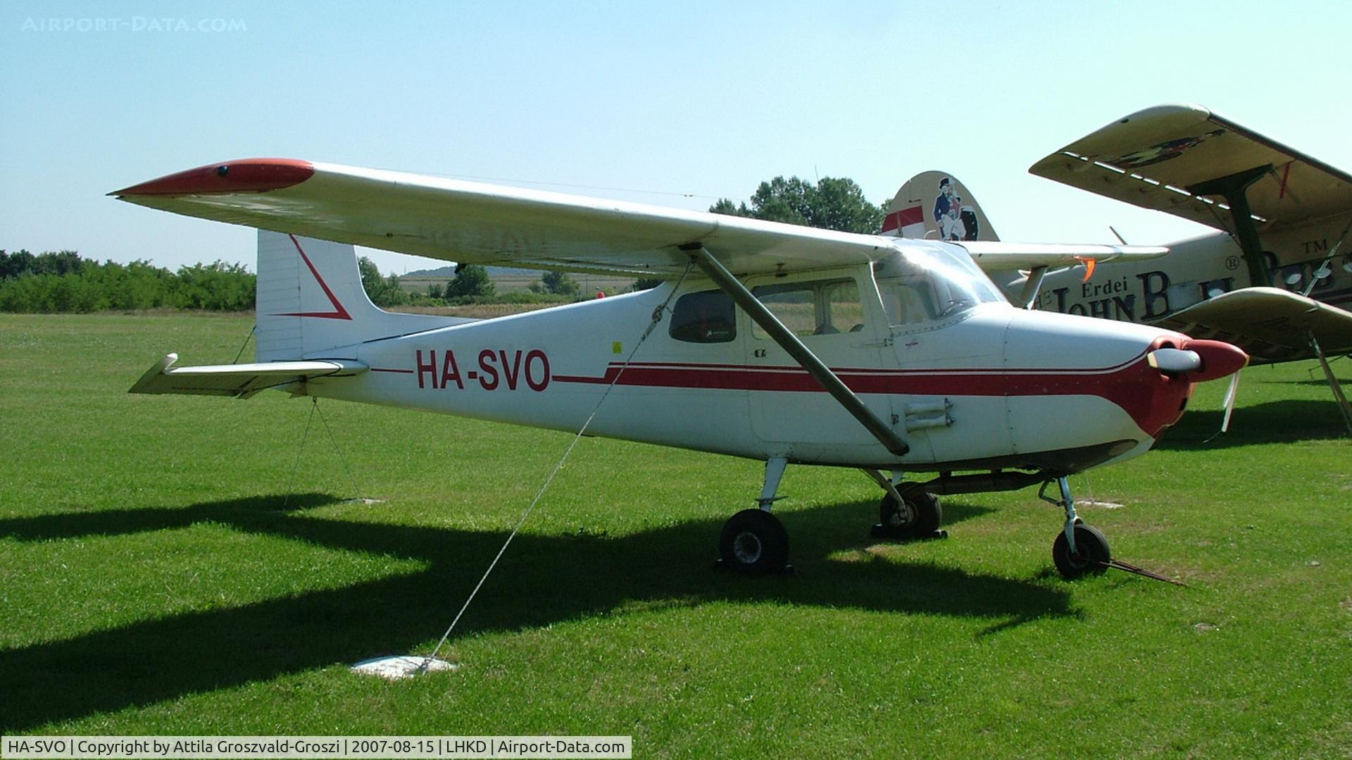 HA-SVO, 1956 Cessna 172 C/N 28916, Kecskéd Airfield, Hungary