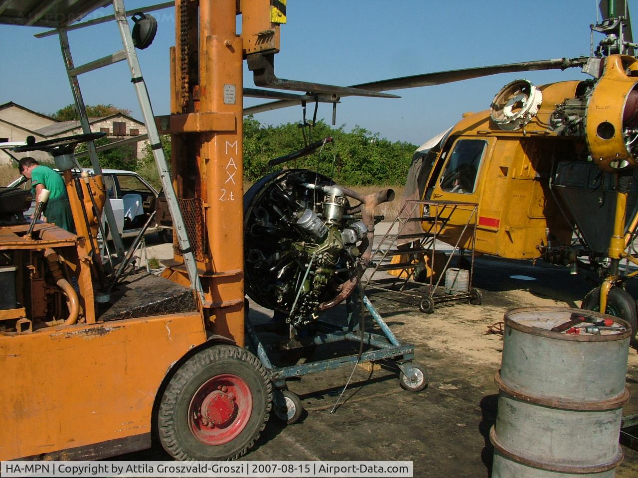 HA-MPN, 1978 Kamov Ka-26 Hoodlum C/N 7806312, Tata, agricultural depot, take-off field, Hungary