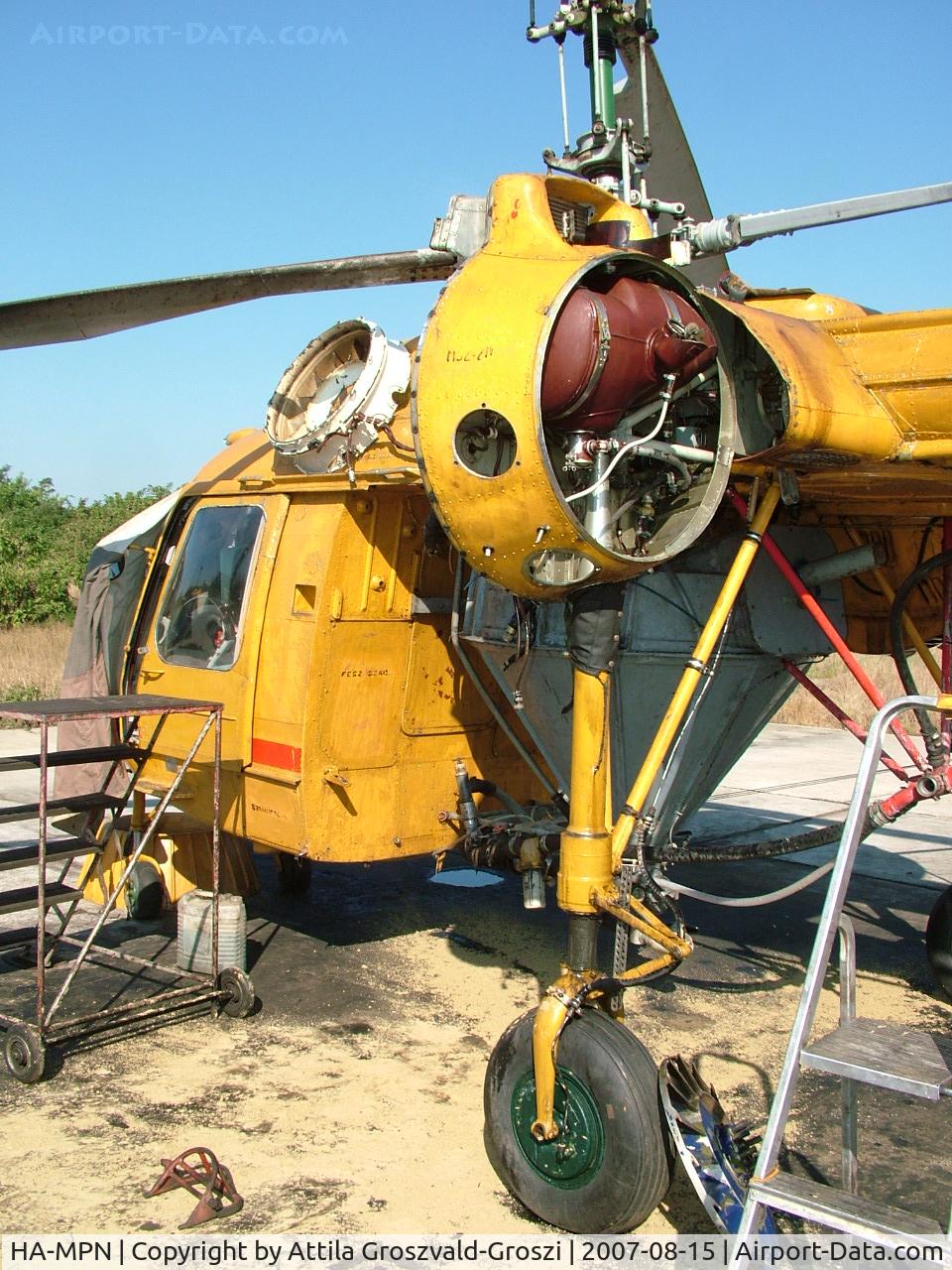 HA-MPN, 1978 Kamov Ka-26 Hoodlum C/N 7806312, Tata, agricultural depot, take-off field, Hungary