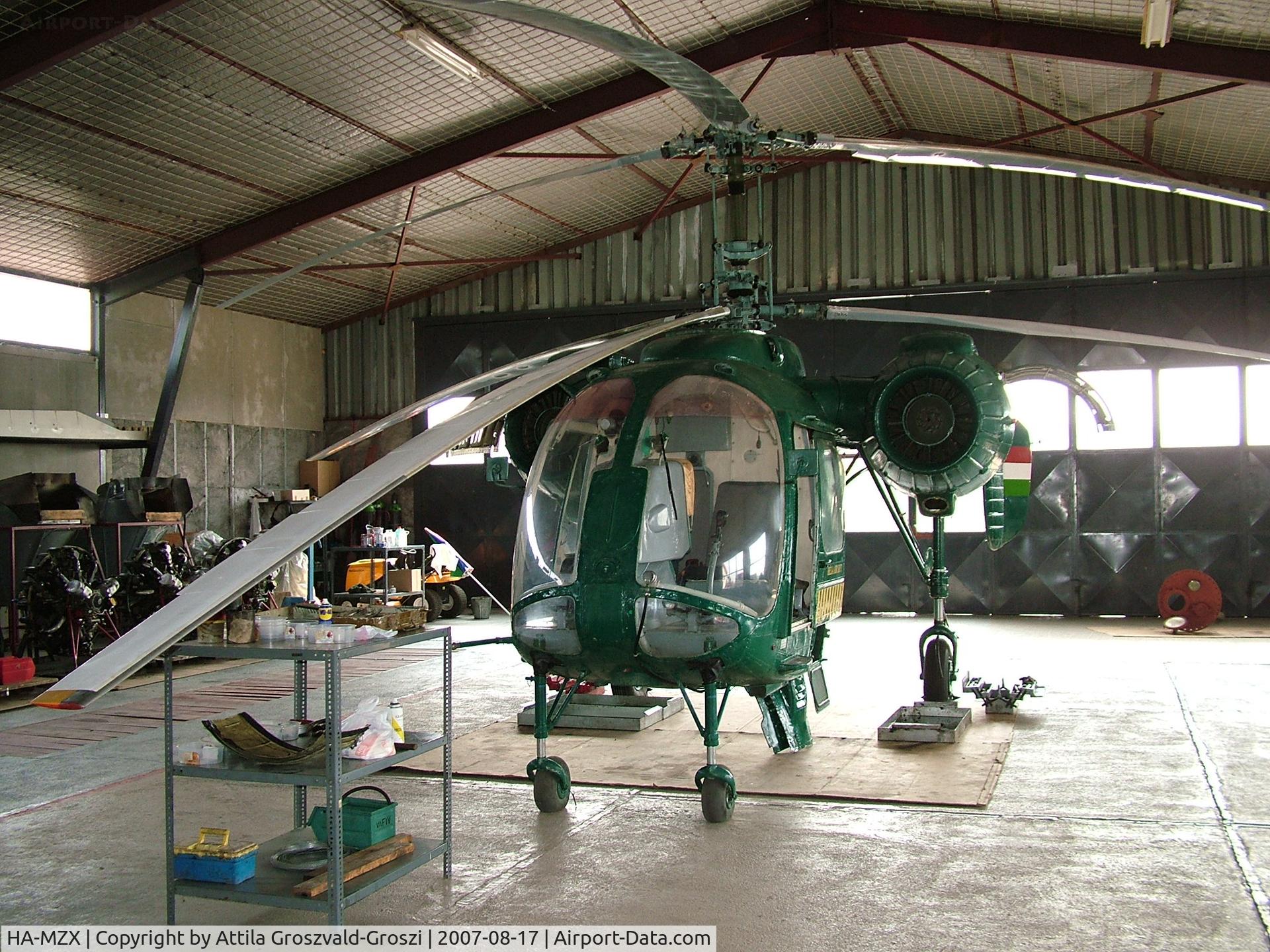 HA-MZX, 1971 Kamov Ka-26 Hoodlum C/N 7102003, Gyöngyöspata agricultural airport and take-off field