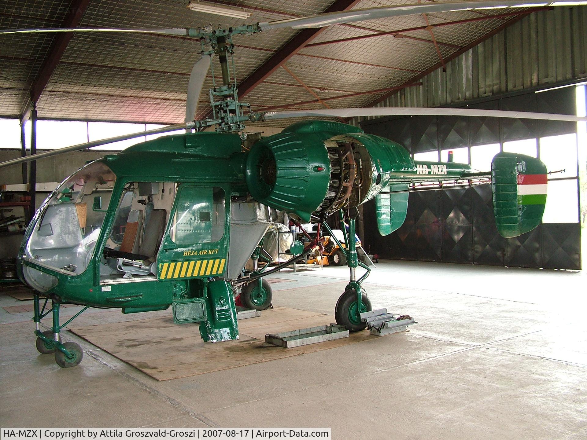 HA-MZX, 1971 Kamov Ka-26 Hoodlum C/N 7102003, Gyöngyöspata agricultural airport and take-off field