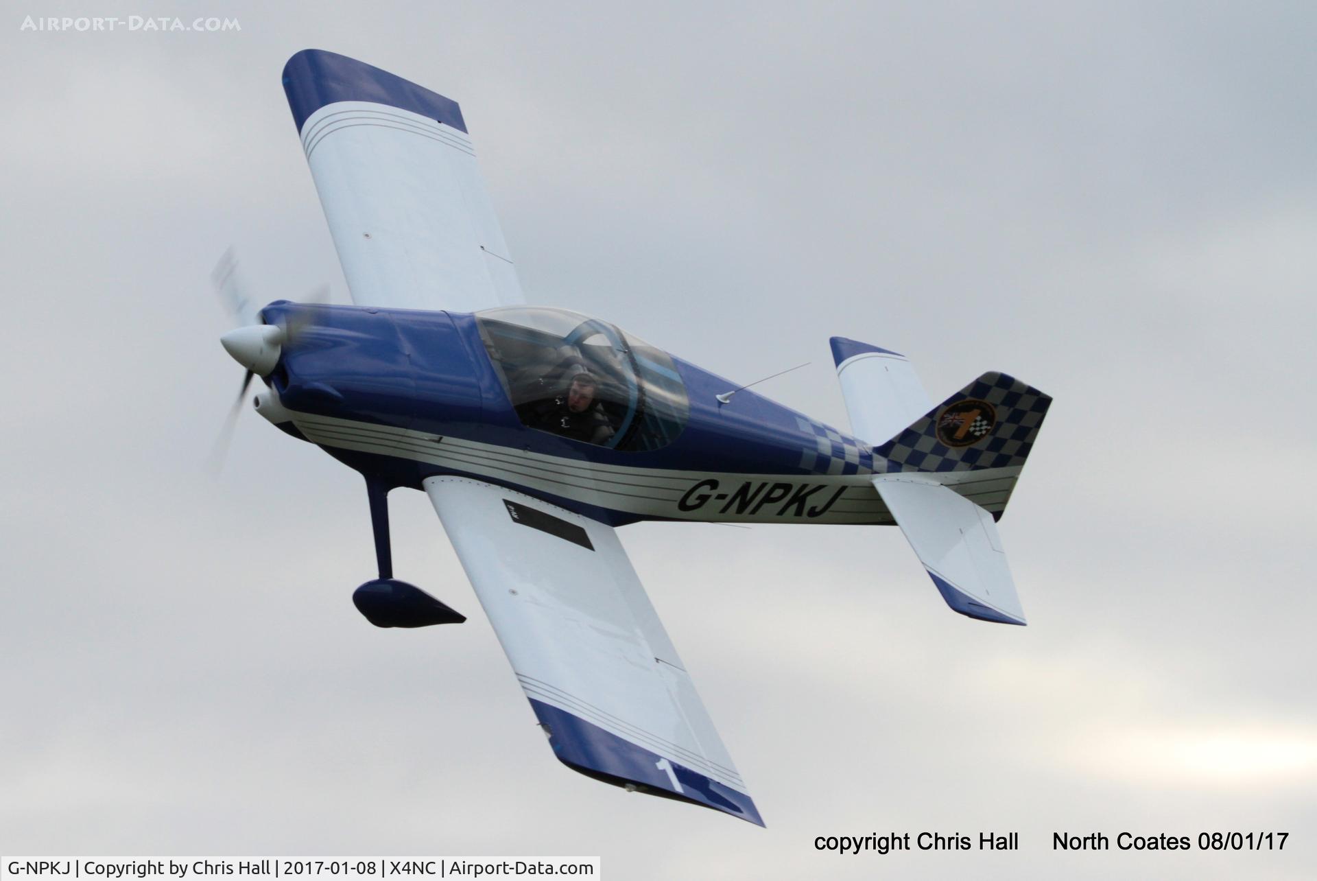 G-NPKJ, 1998 Vans RV-6 C/N PFA 181-13138, at the Brass Monkey fly in, North Coates