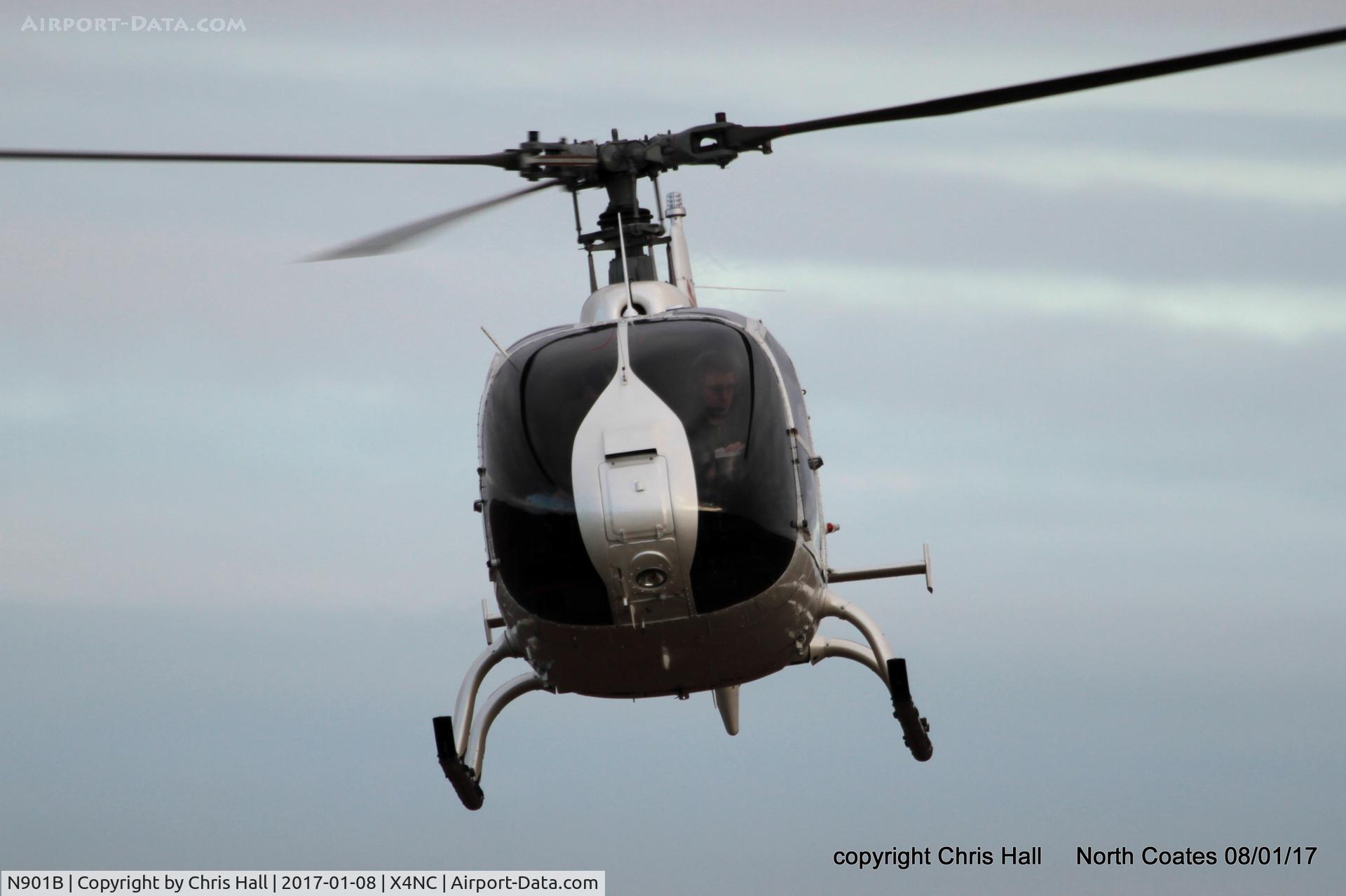 N901B, 1977 Aerospatiale SA-341G Gazelle C/N 1410, at the Brass Monkey fly in, North Coates