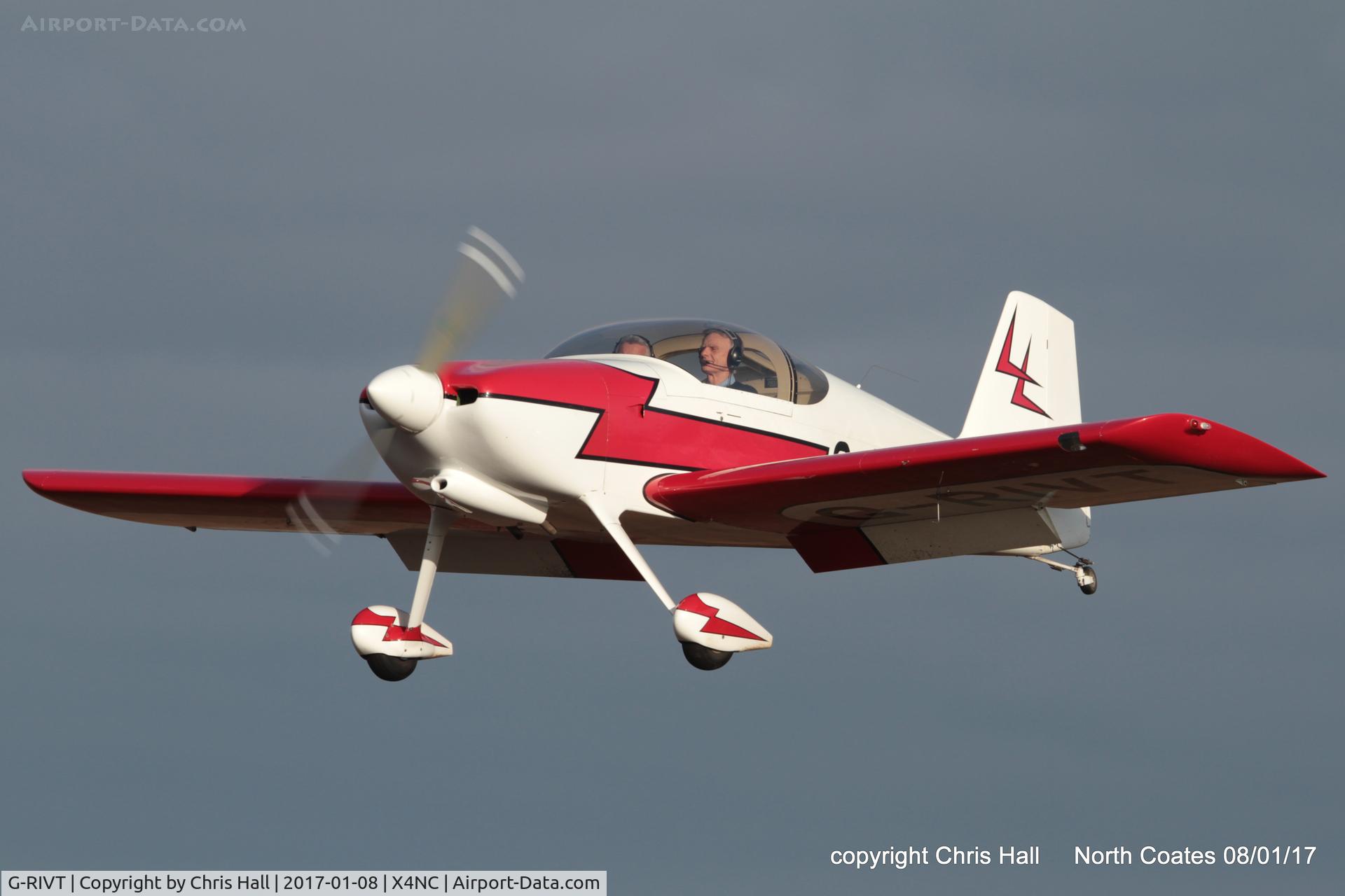 G-RIVT, 1996 Vans RV-6 C/N PFA 181-12743, at the Brass Monkey fly in, North Coates