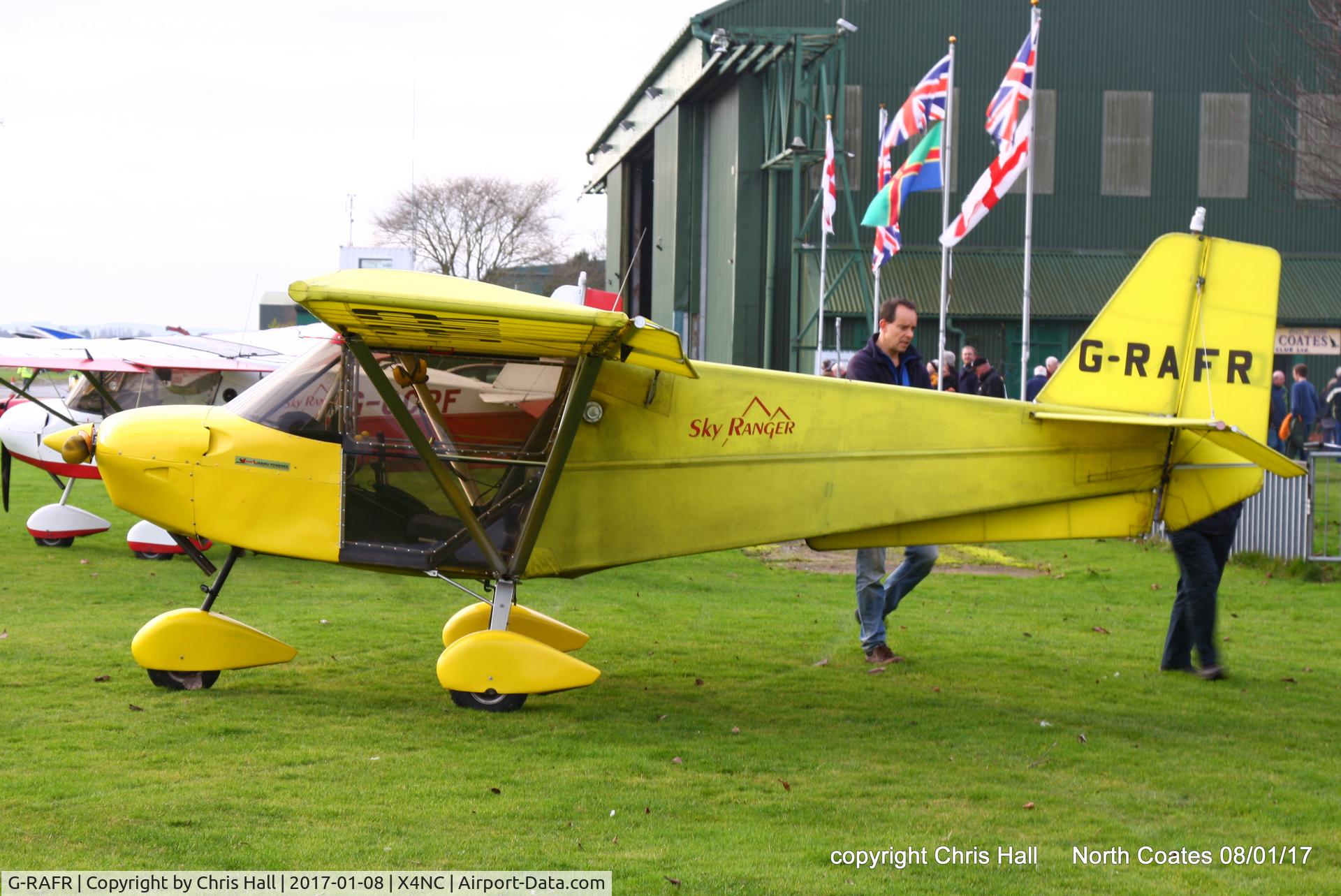 G-RAFR, 2004 Skyranger J2.2(1) C/N BMAA/HB/410, at the Brass Monkey fly in, North Coates