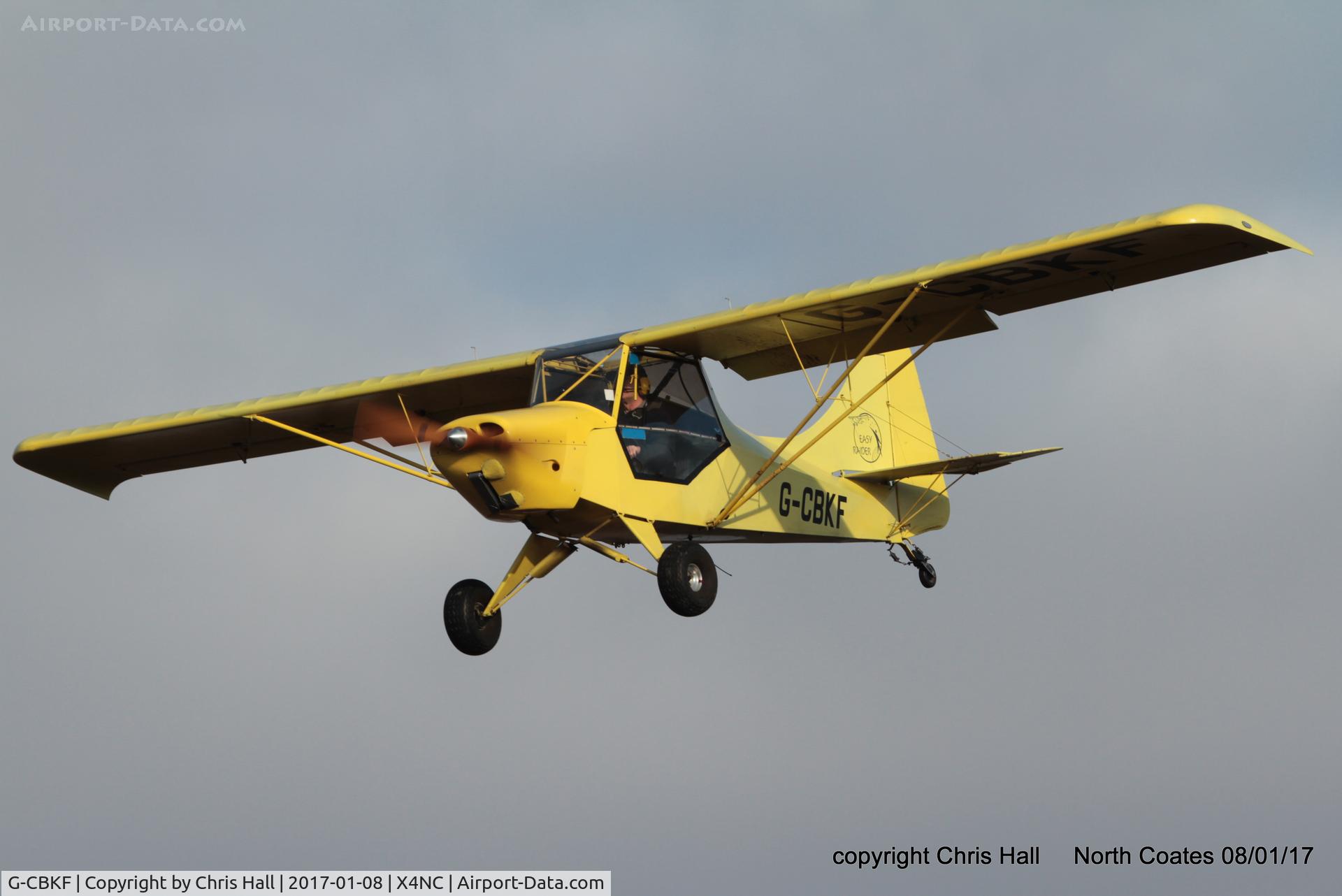 G-CBKF, 2002 Easy Raider J2.2(2) C/N BMAA/HB/202, at the Brass Monkey fly in, North Coates
