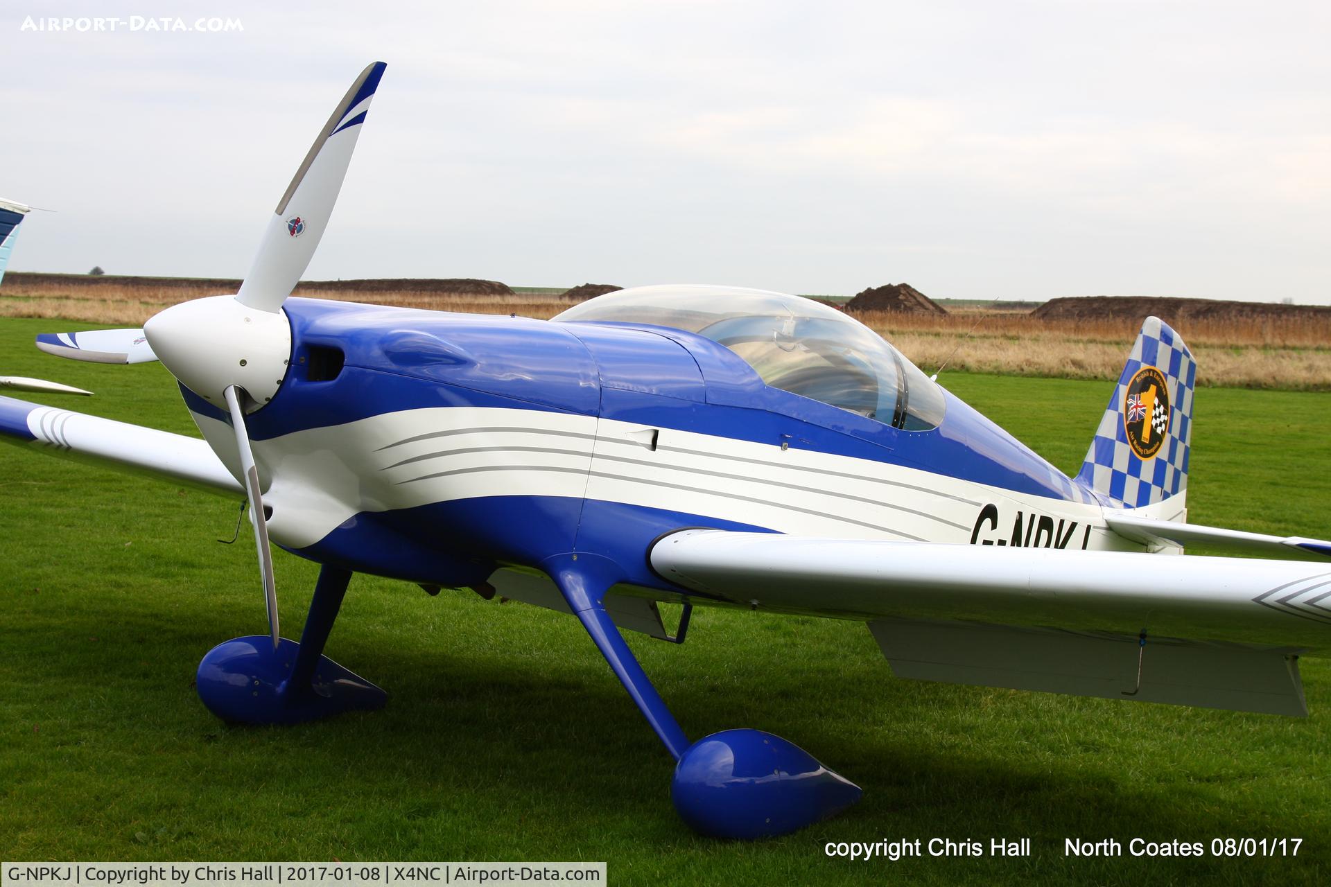 G-NPKJ, 1998 Vans RV-6 C/N PFA 181-13138, at the Brass Monkey fly in, North Coates