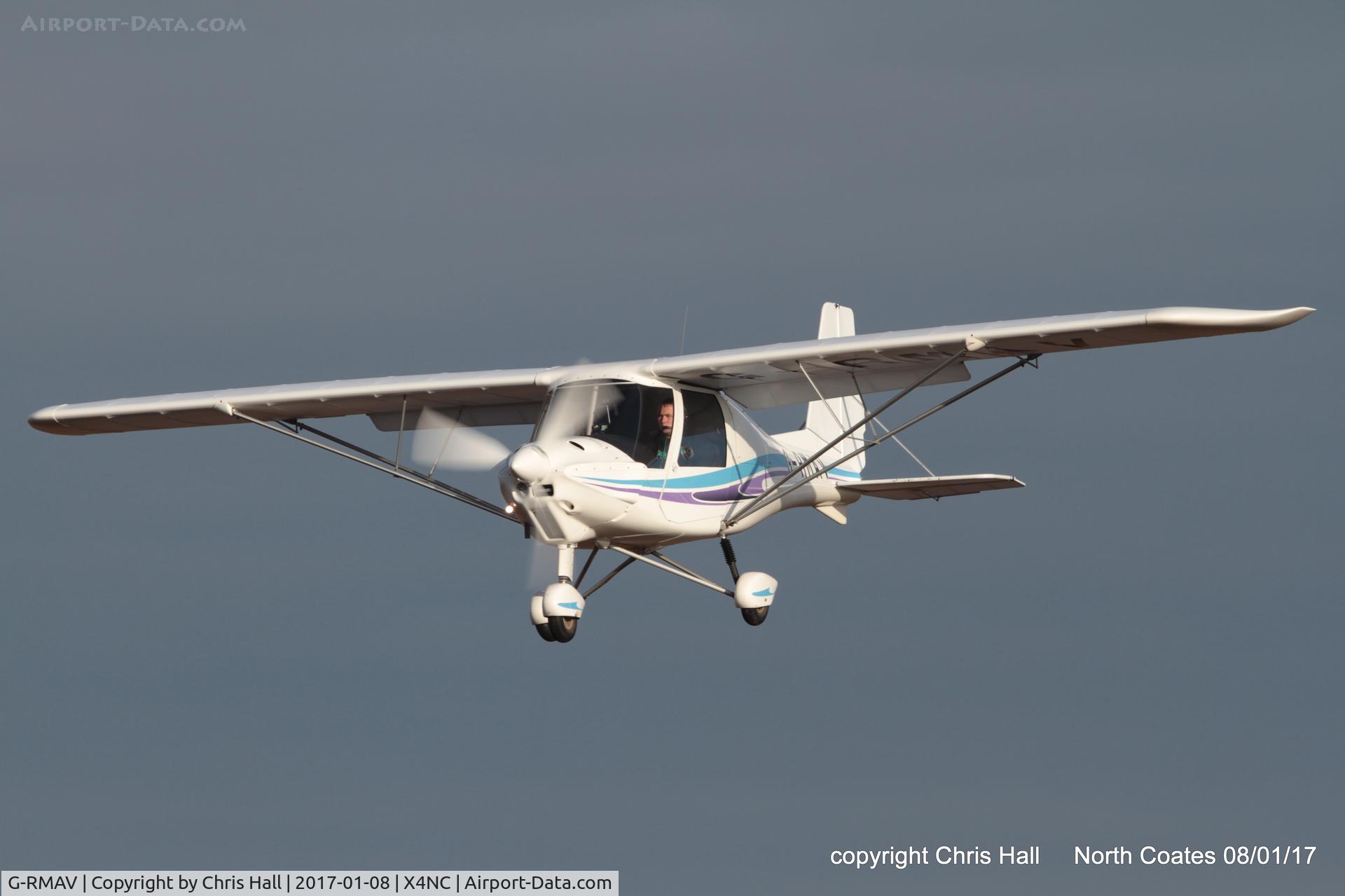 G-RMAV, 2015 Comco Ikarus C42 C/N 1502-7358, at the Brass Monkey fly in, North Coates