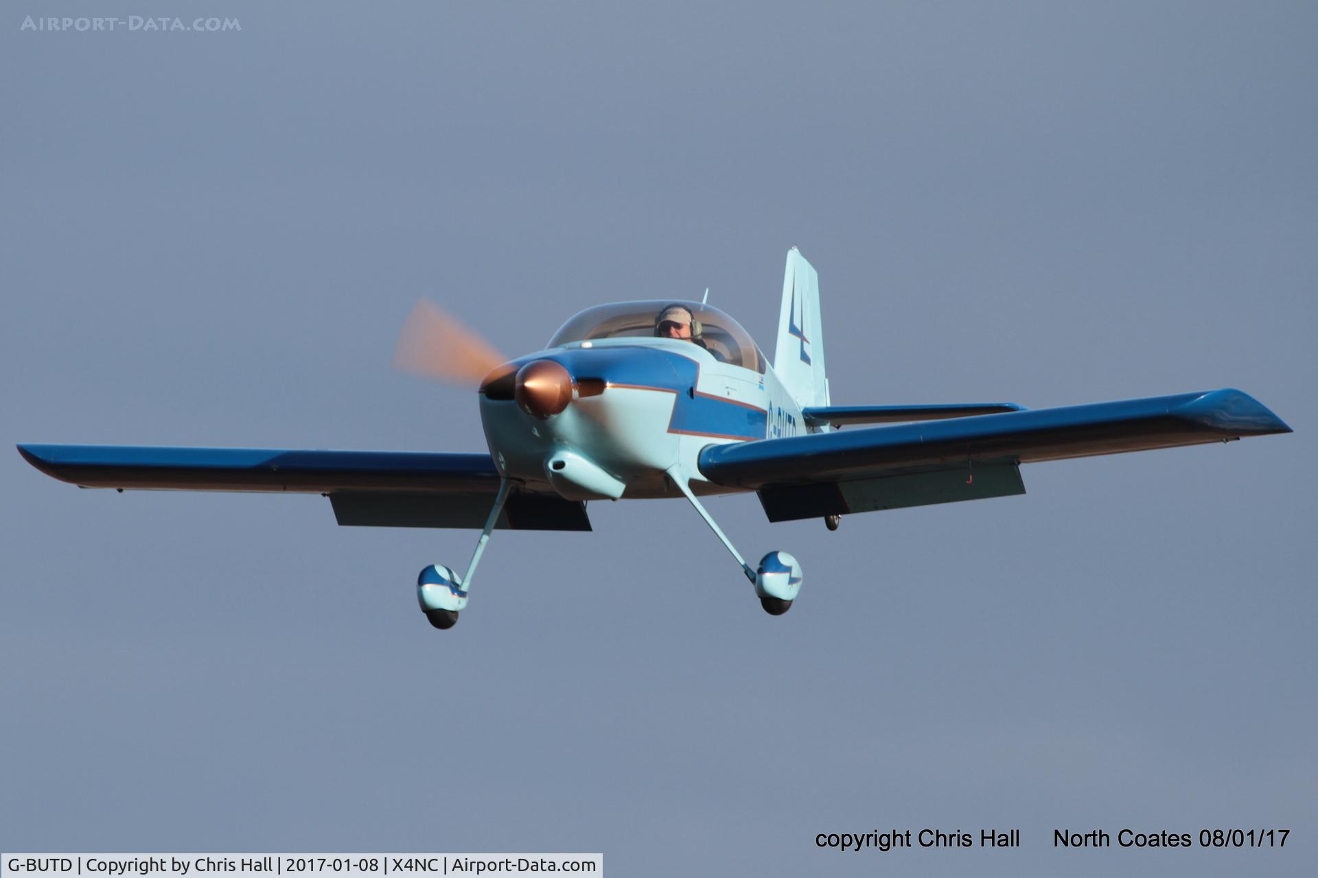 G-BUTD, 1993 Vans RV-6 C/N PFA 181-12152, at the Brass Monkey fly in, North Coates