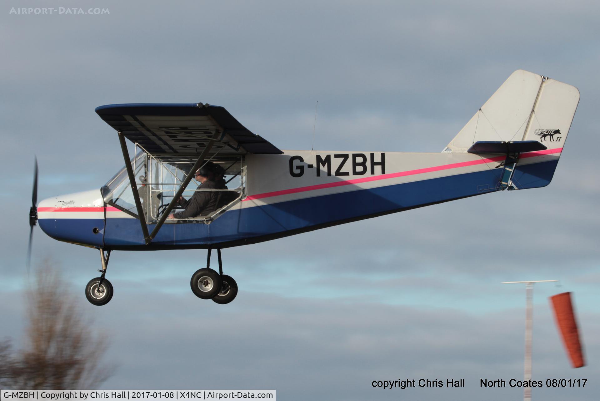 G-MZBH, 1996 Rans S-6ESD Coyote II C/N PFA 204-12244, at the Brass Monkey fly in, North Coates