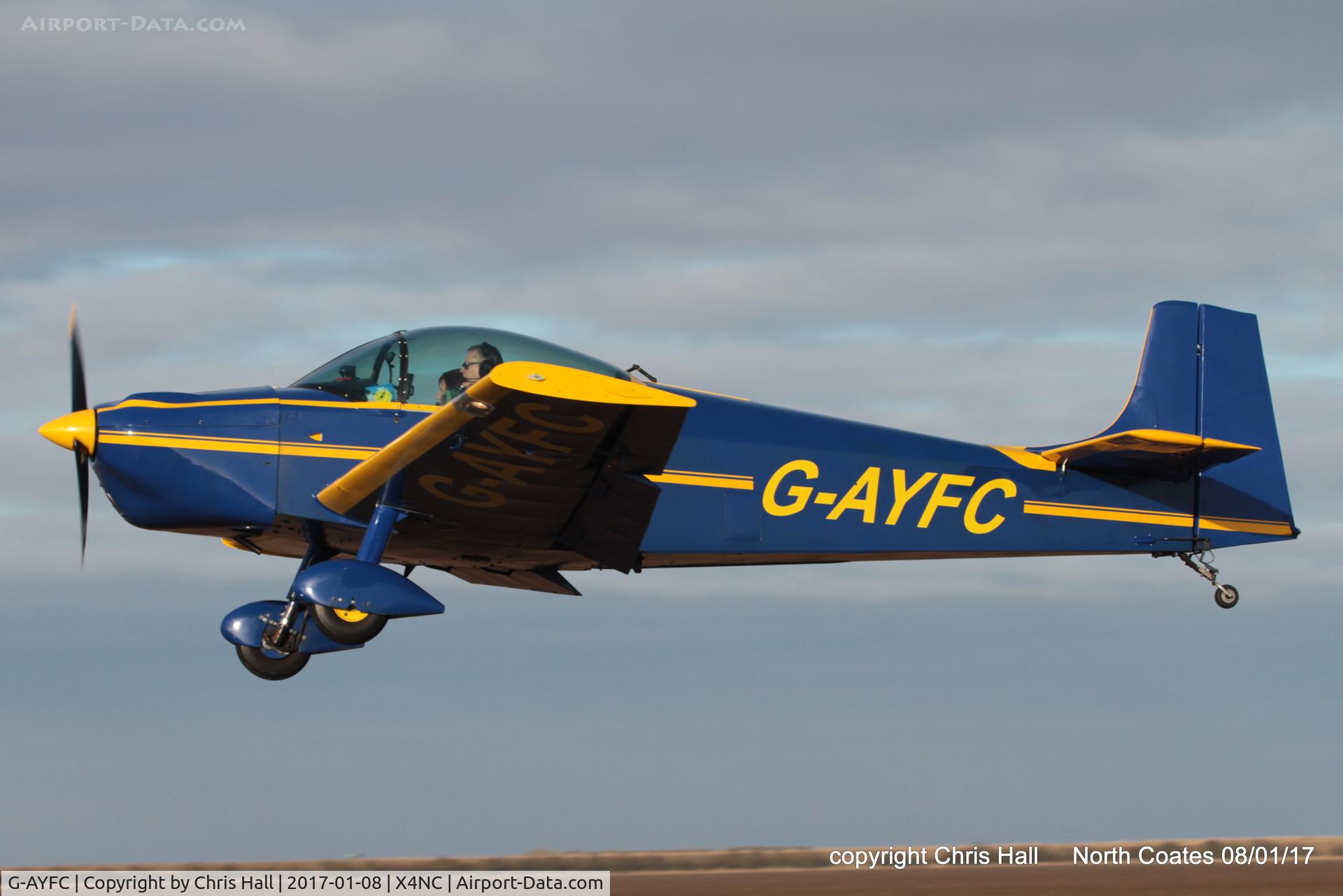 G-AYFC, 1970 Rollason Druine D-62B Condor C/N RAE/644, at the Brass Monkey fly in, North Coates
