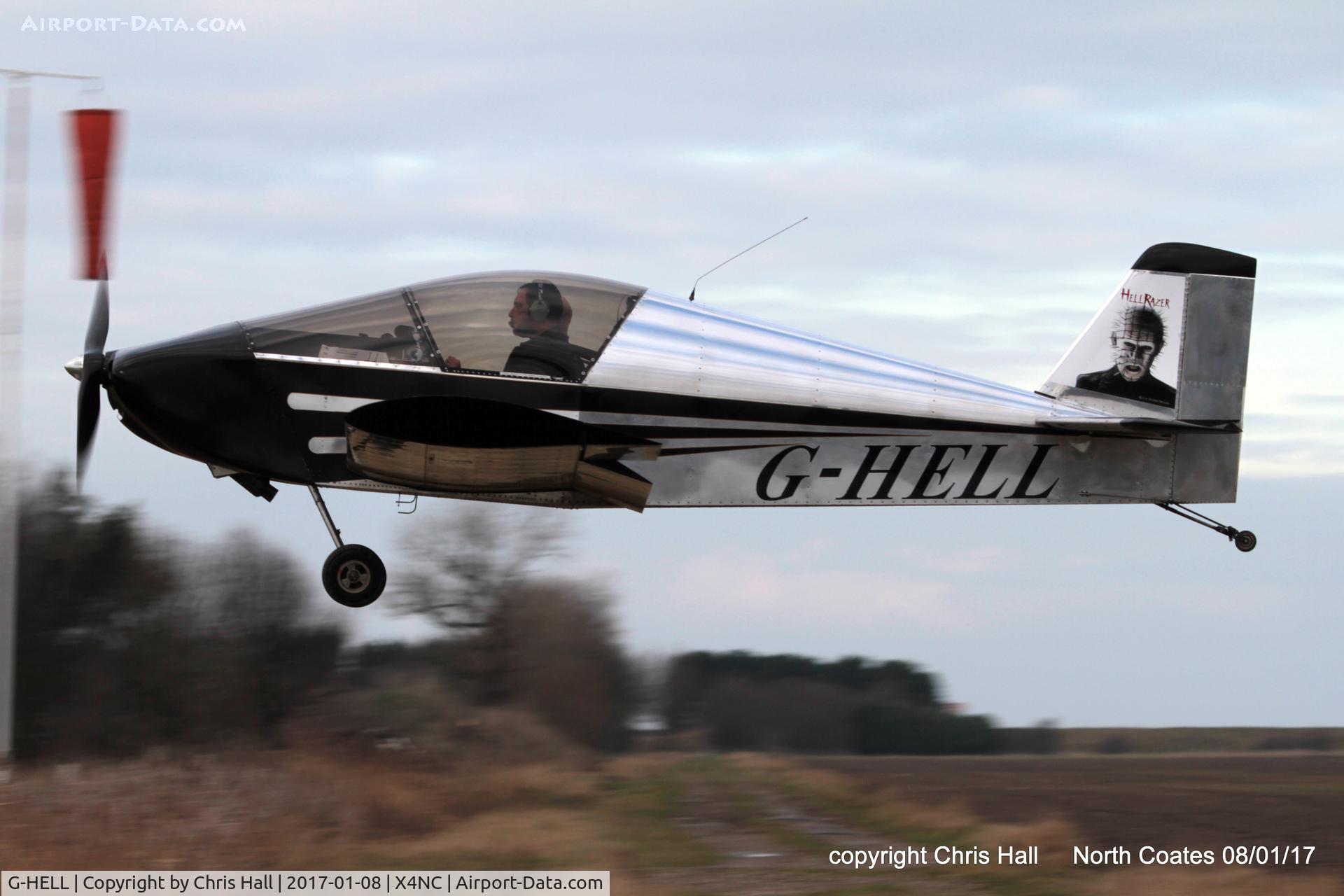 G-HELL, 2015 Sonex 3300 C/N LAA 337-15182, at the Brass Monkey fly in, North Coates
