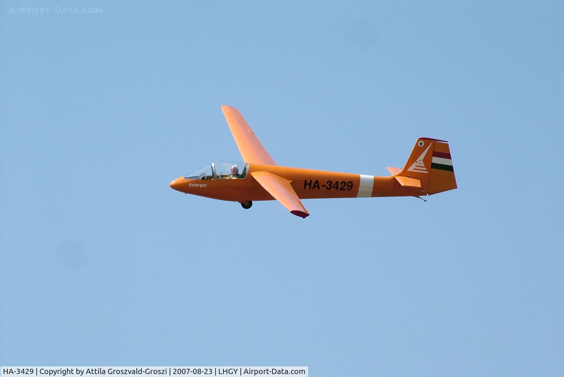 HA-3429, 1967 Rubik E-31 Esztergom C/N E-1309, Gyöngyös-Pipishegy Airfield, Hungary