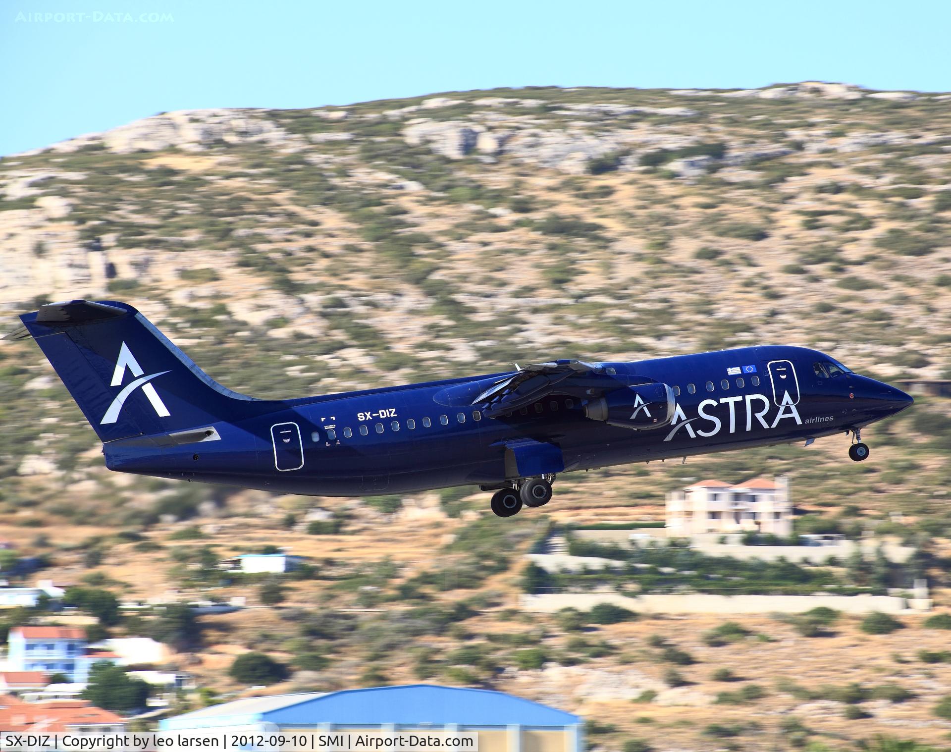 SX-DIZ, 1991 British Aerospace BAe.146-300 C/N E3206, Samos 10.9.2012