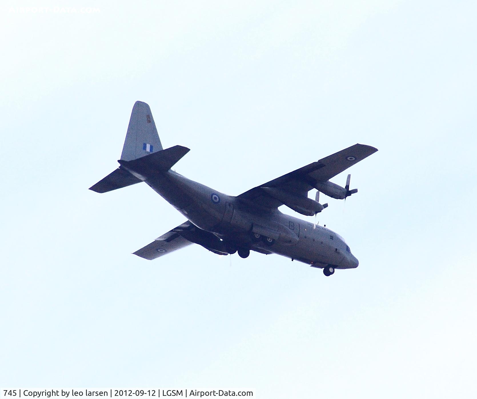 745, Lockheed C-130H Hercules C/N 382-4716, Samos 12.9.2012