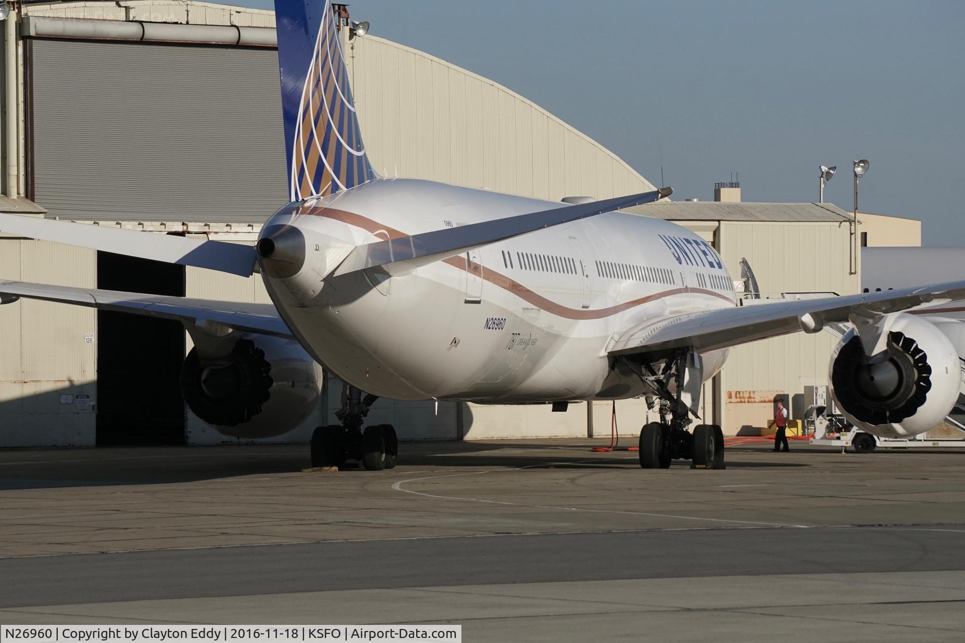 N26960, 2015 Boeing 787-9 Dreamliner Dreamliner C/N 36408, SFO 2016