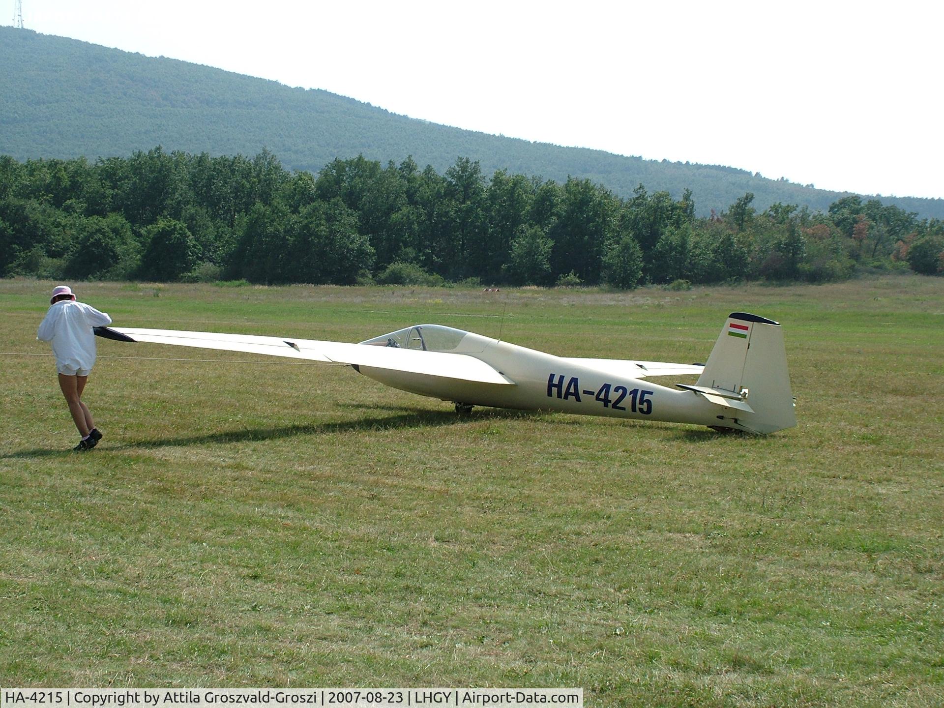 HA-4215, 1958 Rubik R-22SV Super Futar C C/N E-1157, Gyöngyös-Pipishegy Airfield, Hungary