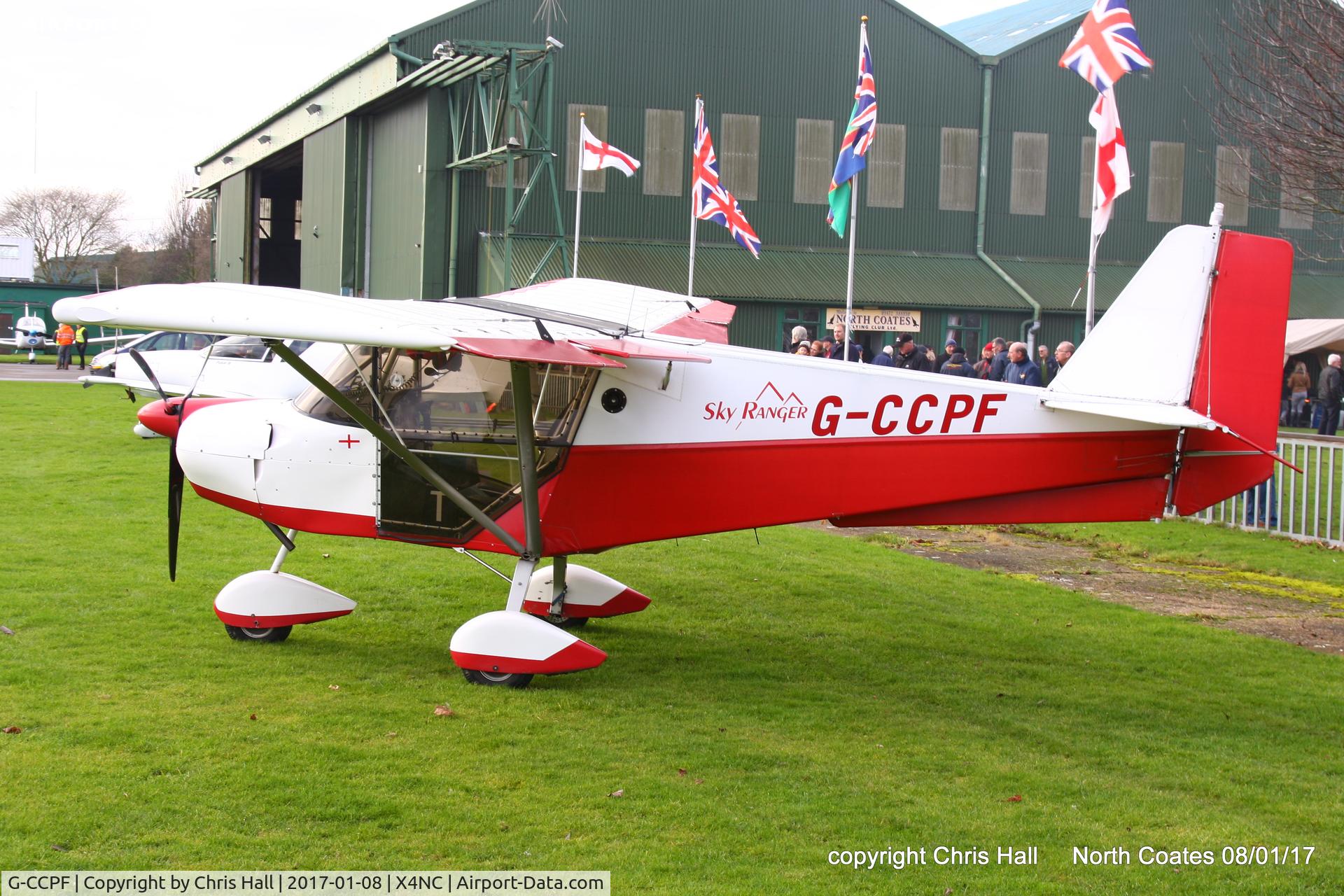 G-CCPF, 2004 Best Off Skyranger 912(2) C/N BMAA/HB/340, at the Brass Monkey fly in, North Coates