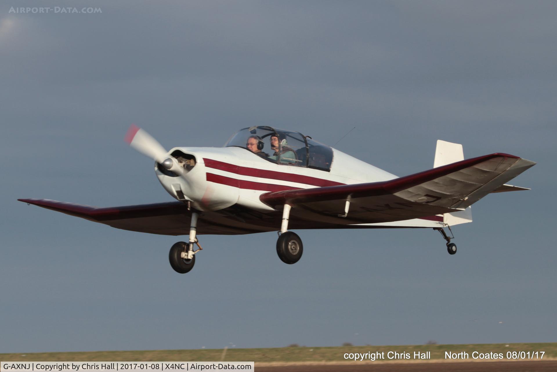 G-AXNJ, 1957 Wassmer (Jodel) D-120 Paris-Nice C/N 52, at the Brass Monkey fly in, North Coates