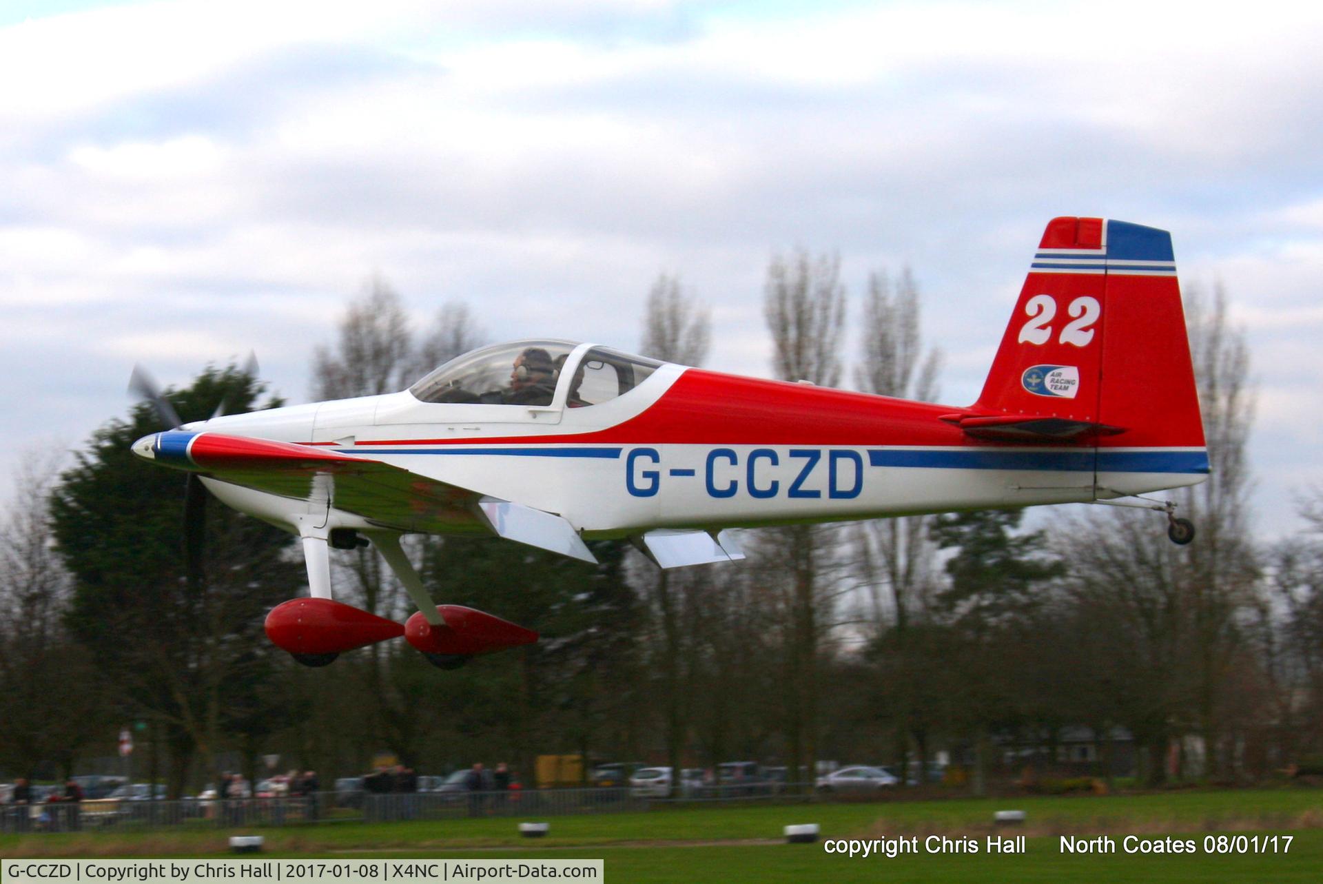 G-CCZD, 2004 Vans RV-7 C/N PFA 323-14087, at the Brass Monkey fly in, North Coates