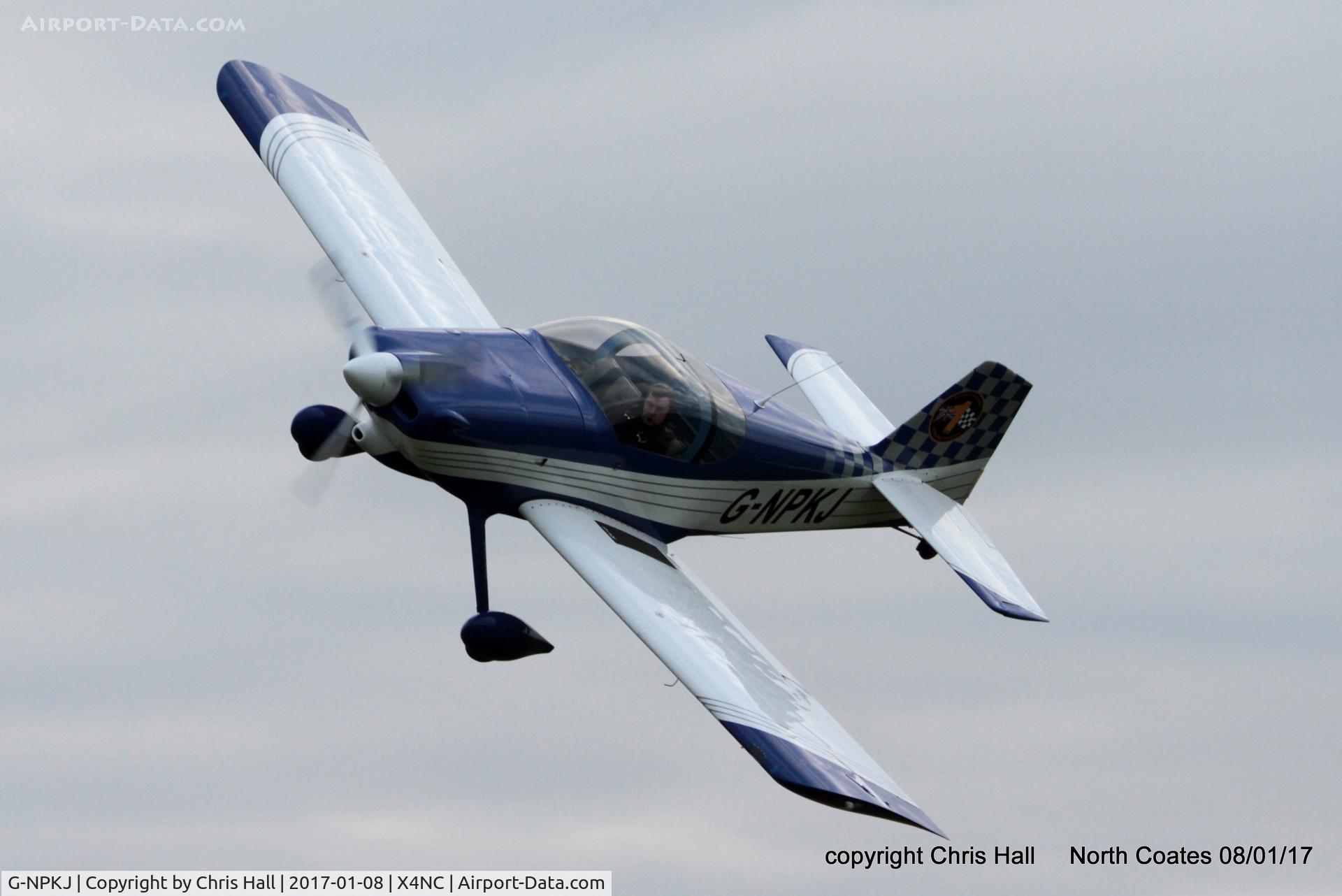 G-NPKJ, 1998 Vans RV-6 C/N PFA 181-13138, at the Brass Monkey fly in, North Coates