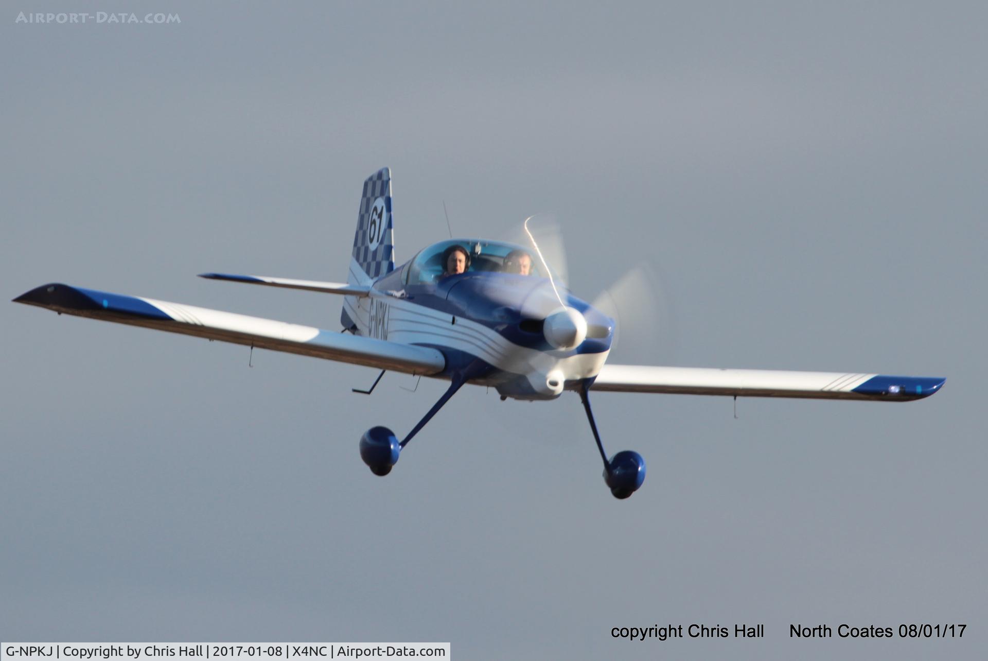 G-NPKJ, 1998 Vans RV-6 C/N PFA 181-13138, at the Brass Monkey fly in, North Coates