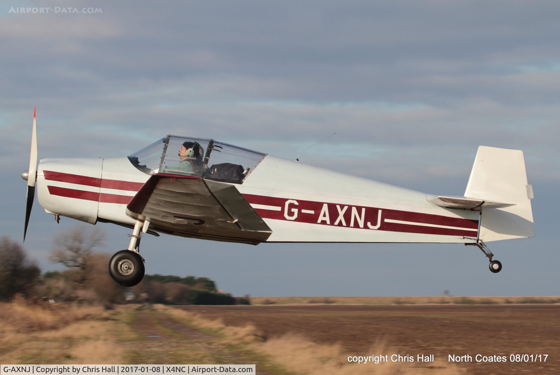 G-AXNJ, 1957 Wassmer (Jodel) D-120 Paris-Nice C/N 52, at the Brass Monkey fly in, North Coates