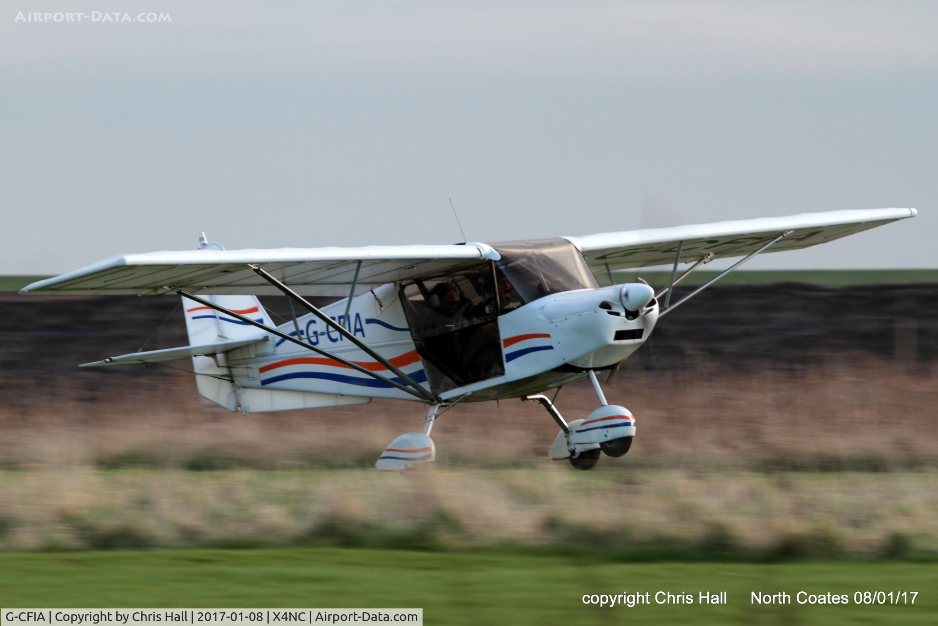 G-CFIA, 2008 Skyranger Swift 912S(1) C/N BMAA/HB/561, at the Brass Monkey fly in, North Coates