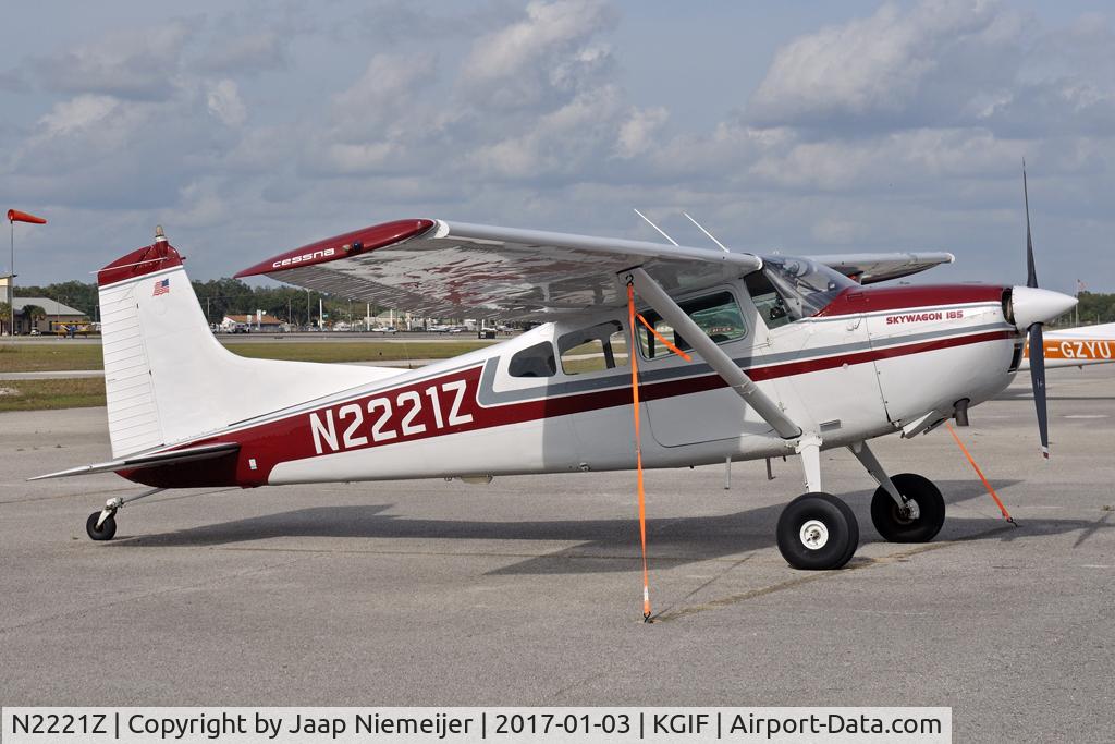 N2221Z, 1962 Cessna 185A Skywagon C/N 1850319, on wheels again