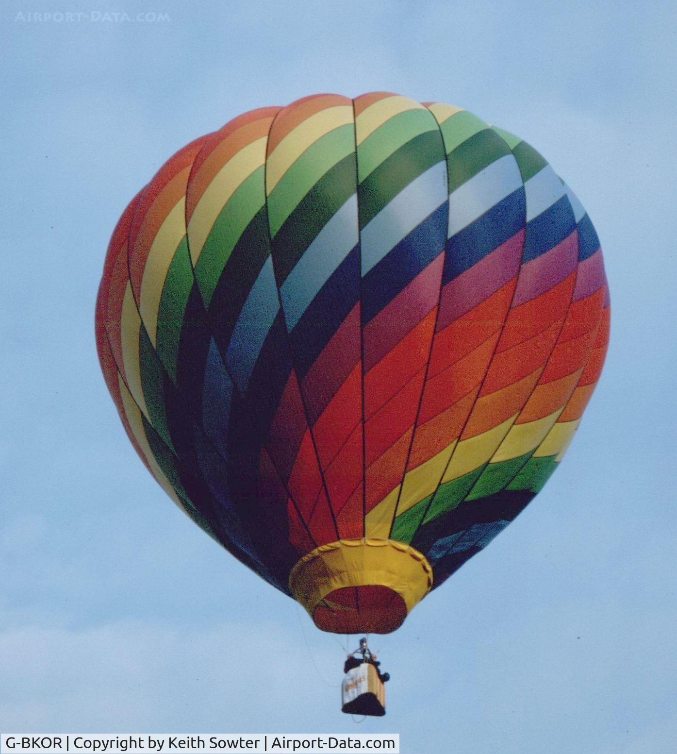 G-BKOR, Balloon Works BARNES FIREFLY 77 C/N F7-046, Norwich Earlham PArk