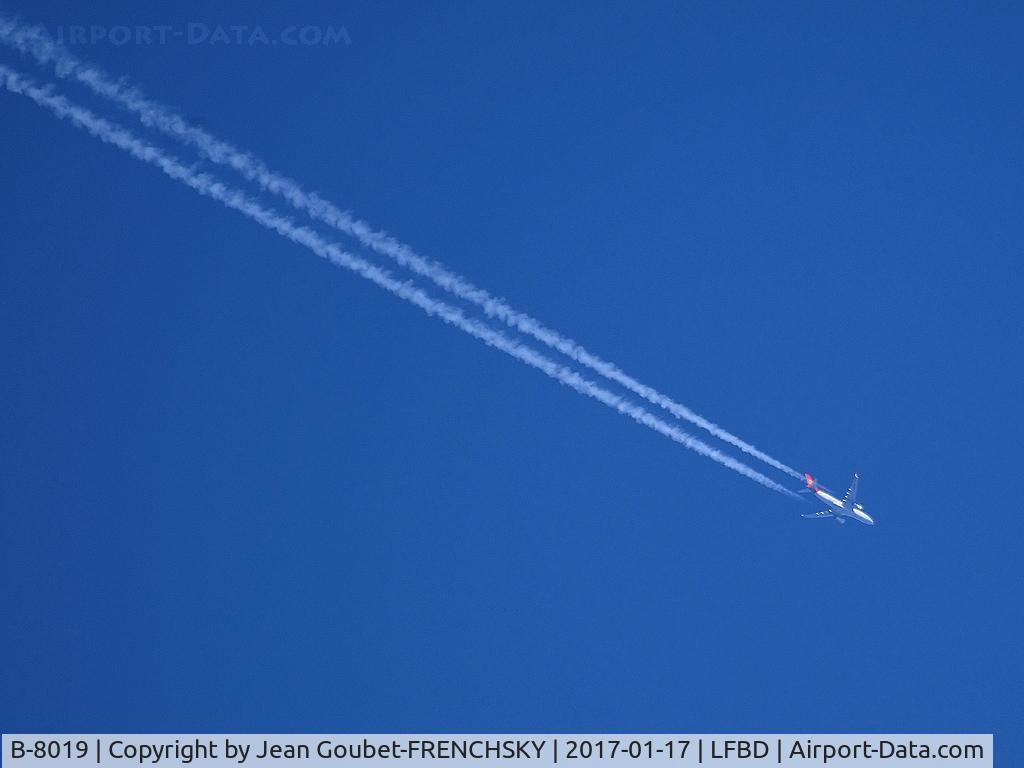 B-8019, 2009 Airbus A330-200 C/N 1020, CBJ362 Madrid Barajas, Spain to ZSHC Hangzhou Xiaoshan, China, level 340