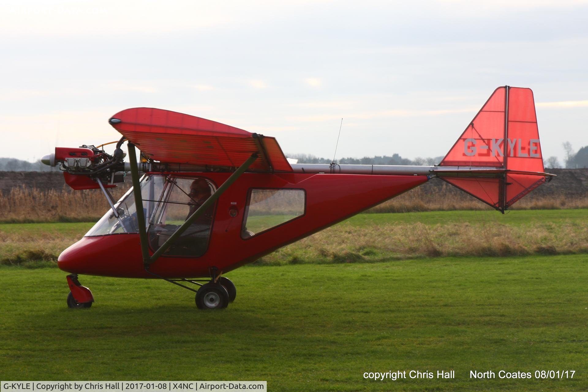 G-KYLE, 2005 Thruster T600N 450 C/N 0053-T600N-113, at the Brass Monkey fly in, North Coates