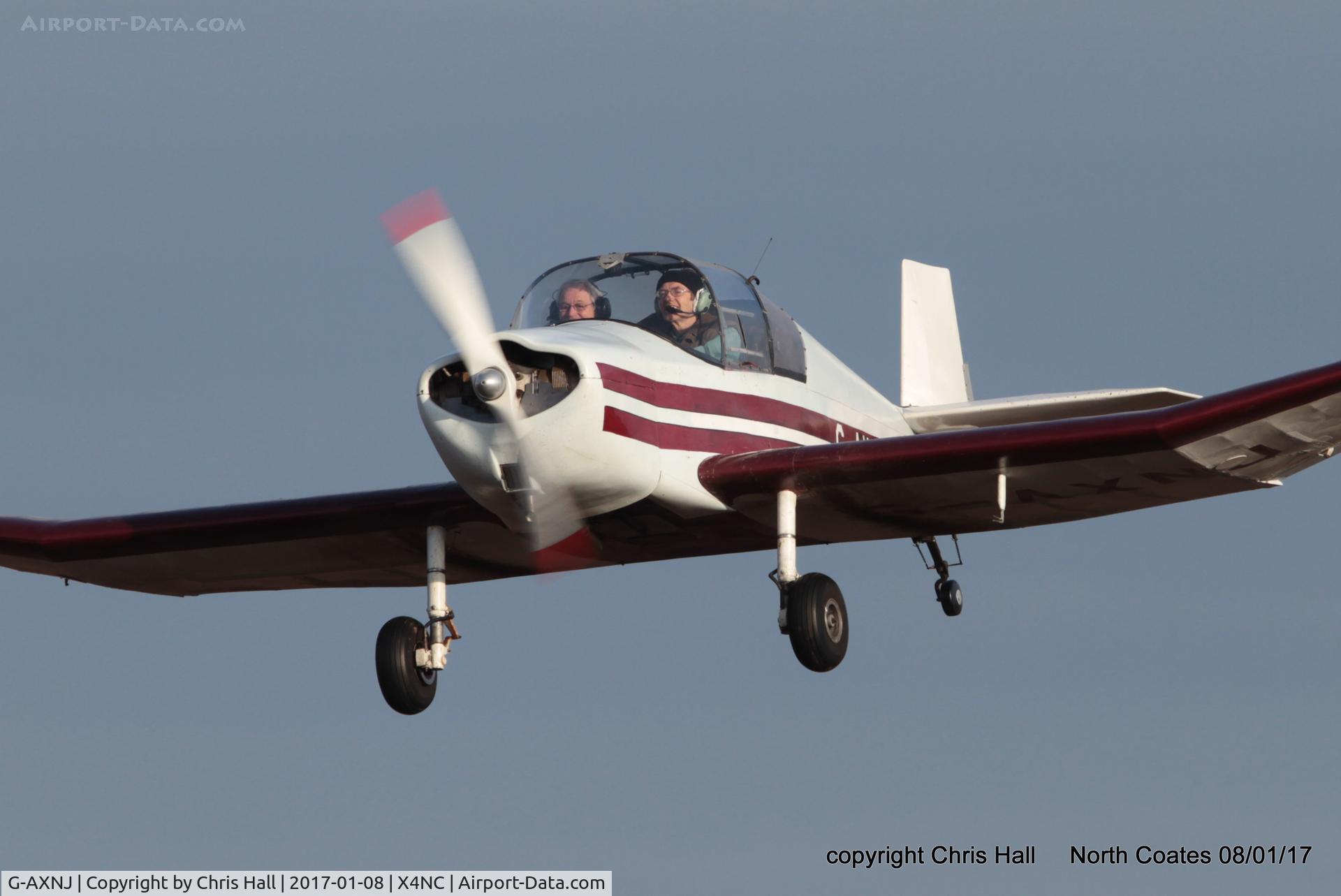 G-AXNJ, 1957 Wassmer (Jodel) D-120 Paris-Nice C/N 52, at the Brass Monkey fly in, North Coates