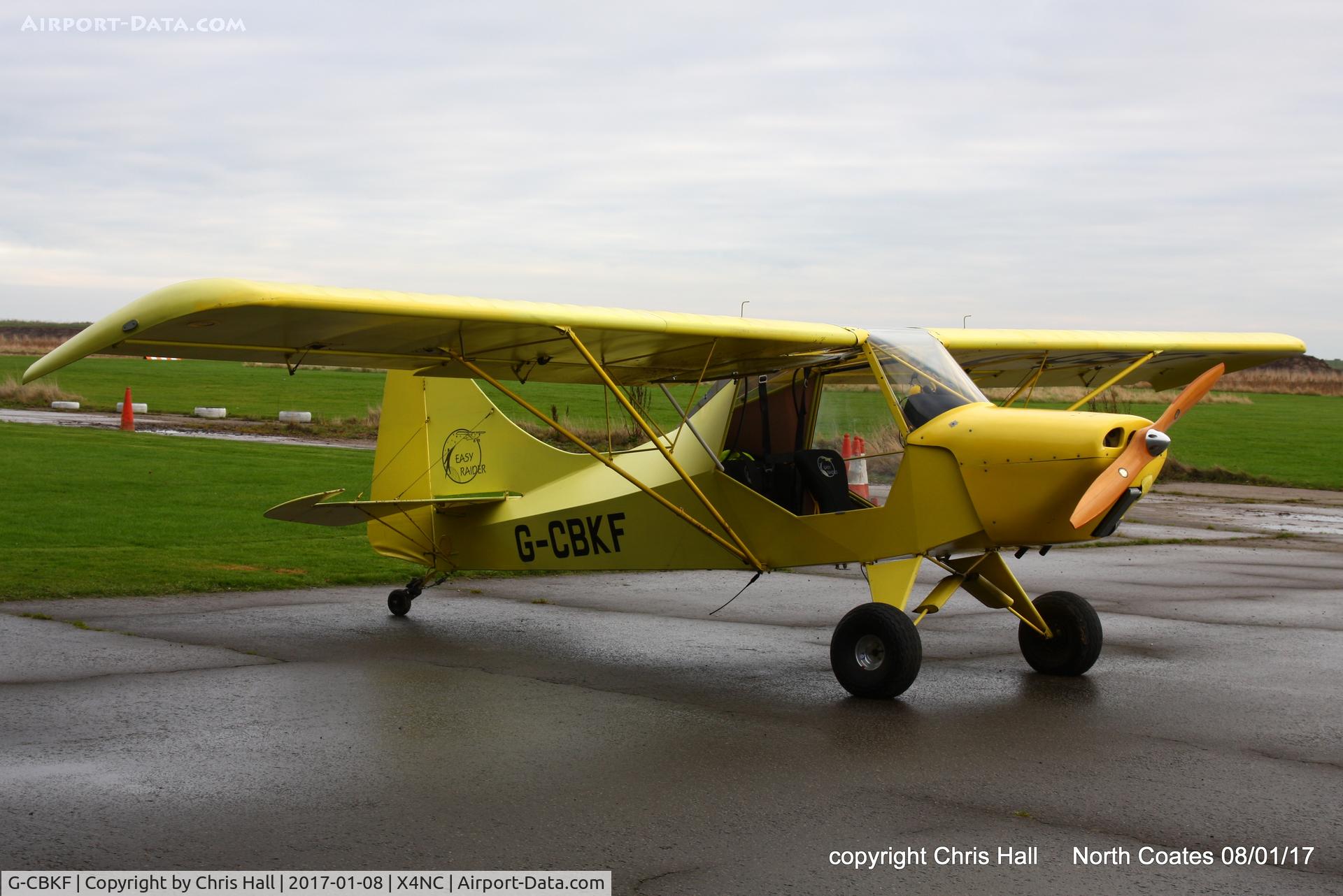 G-CBKF, 2002 Easy Raider J2.2(2) C/N BMAA/HB/202, at the Brass Monkey fly in, North Coates
