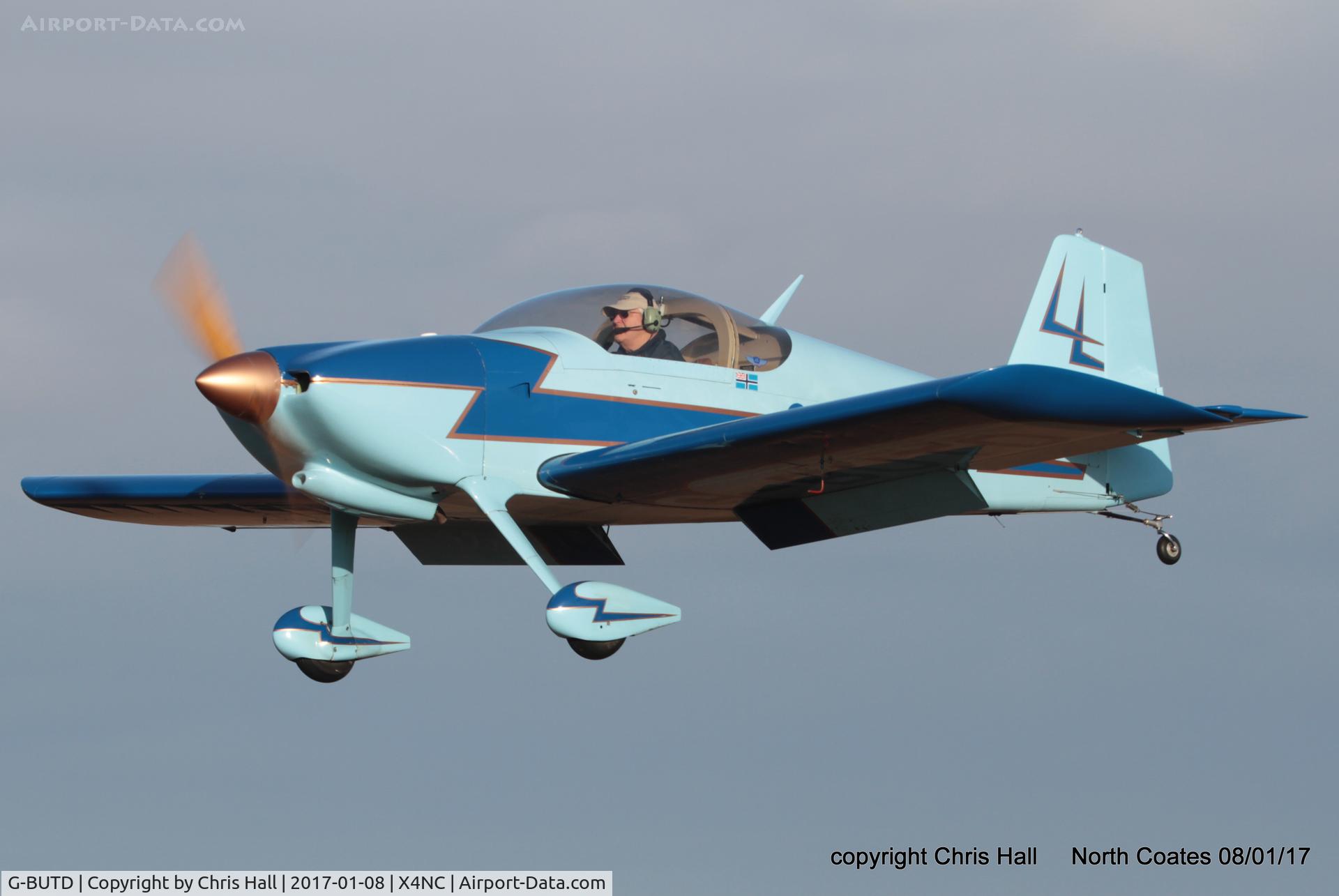 G-BUTD, 1993 Vans RV-6 C/N PFA 181-12152, at the Brass Monkey fly in, North Coates