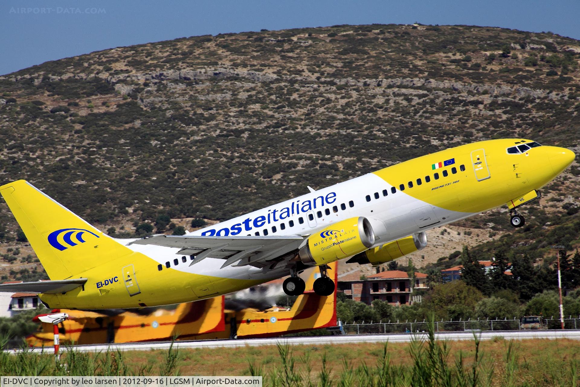 EI-DVC, 1991 Boeing 737-33A(QC) C/N 25426, Samos 16.9.2012