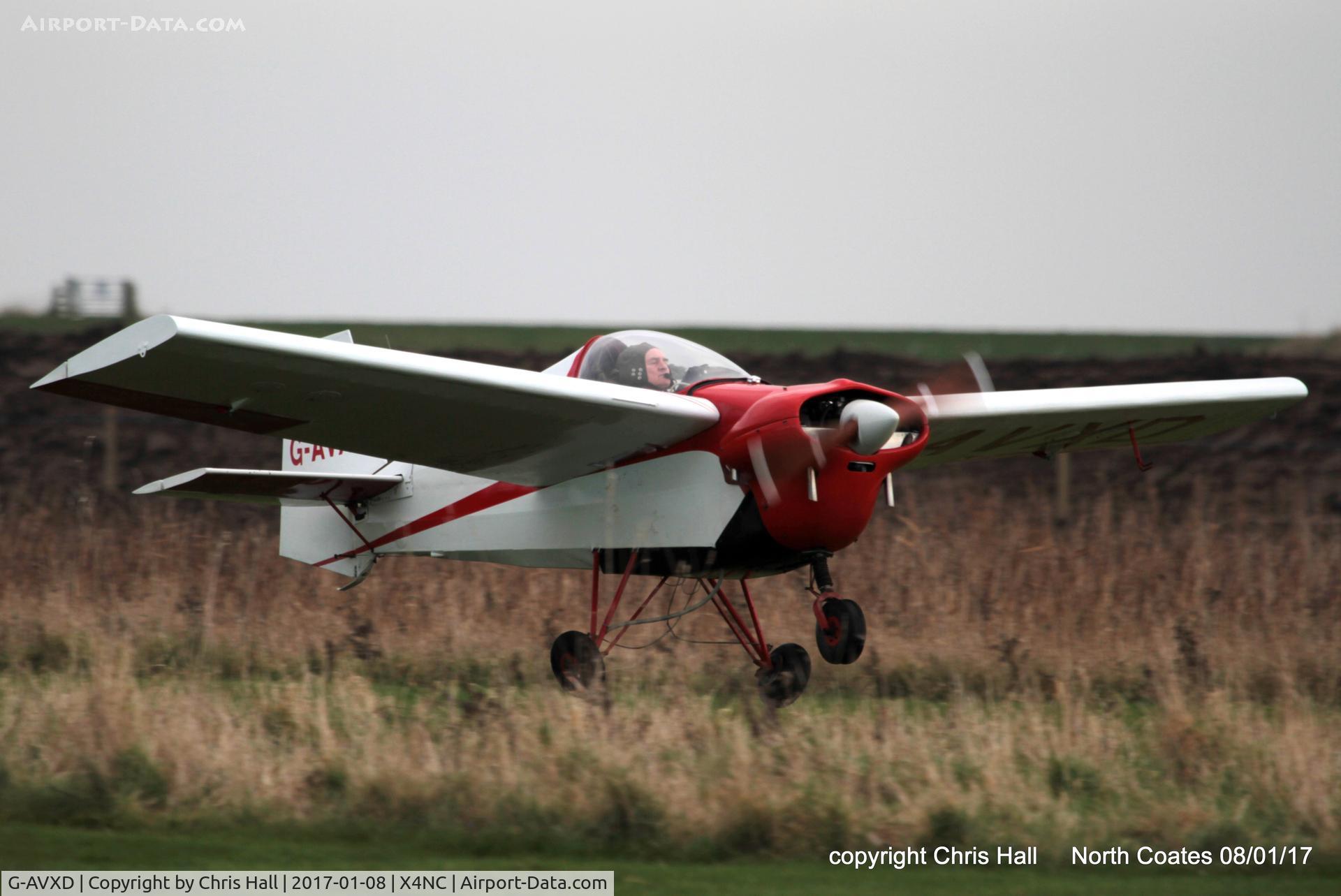 G-AVXD, 1967 Slingsby T.66 Nipper 3 C/N S109, at the Brass Monkey fly in, North Coates