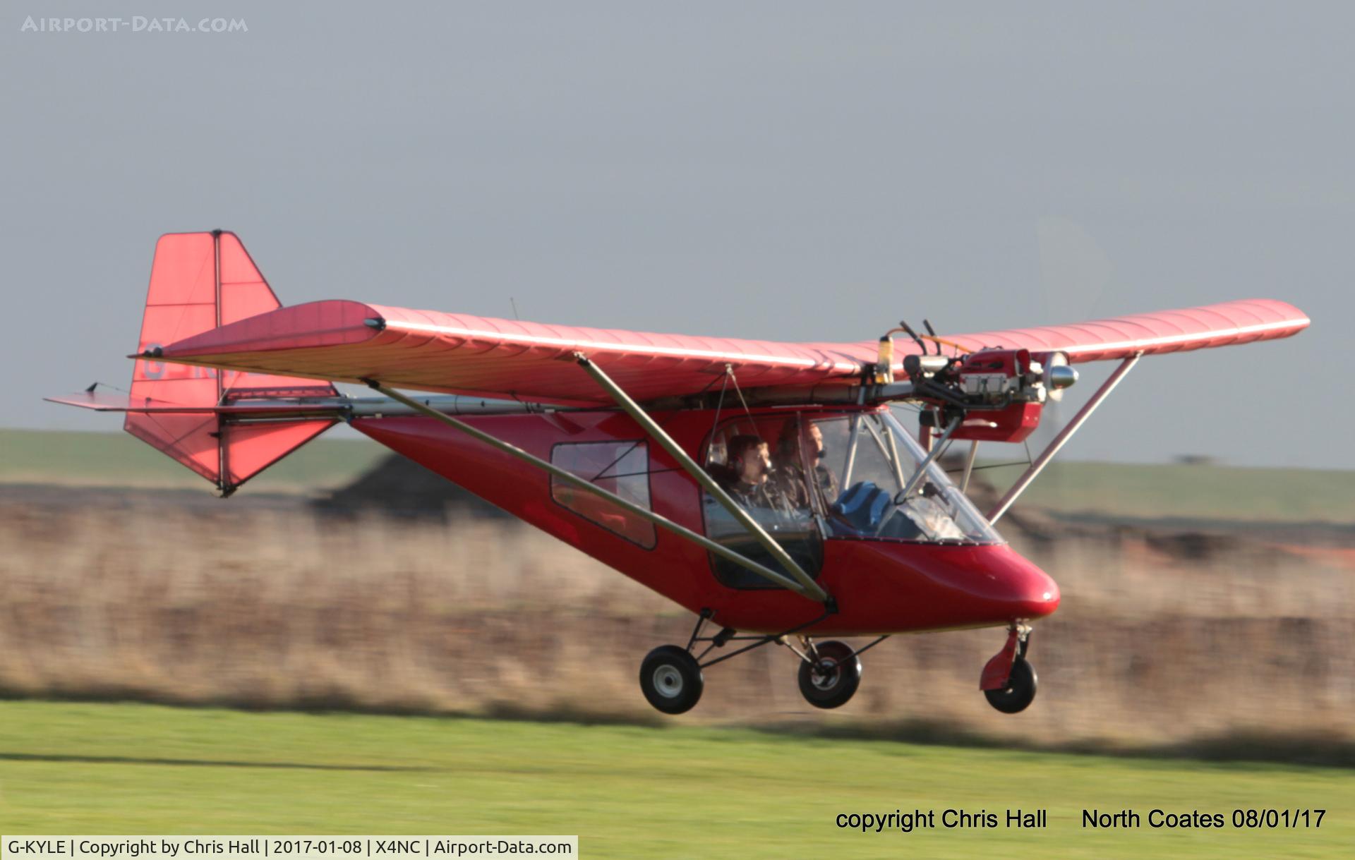 G-KYLE, 2005 Thruster T600N 450 C/N 0053-T600N-113, at the Brass Monkey fly in, North Coates