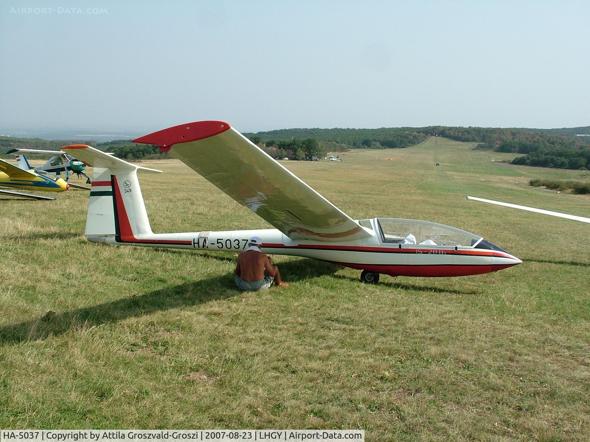 HA-5037, 1991 ICA IS-28B2 C/N 349, Gyöngyös-Pipishegy Airfield, Hungary