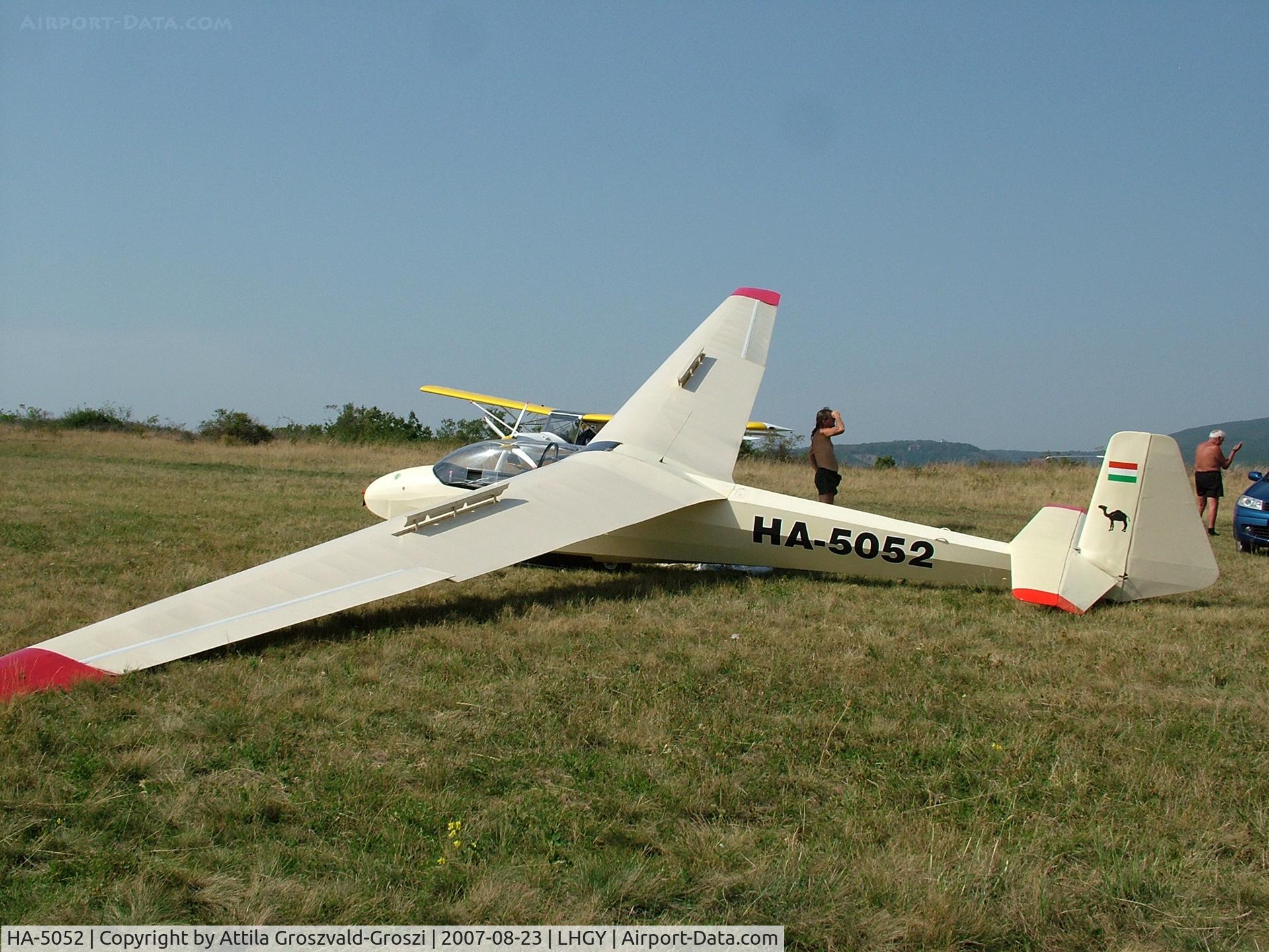 HA-5052, 1958 Schleicher Ka-7 Rhonadler C/N 464, Gyöngyös-Pipishegy Airfield, Hungary