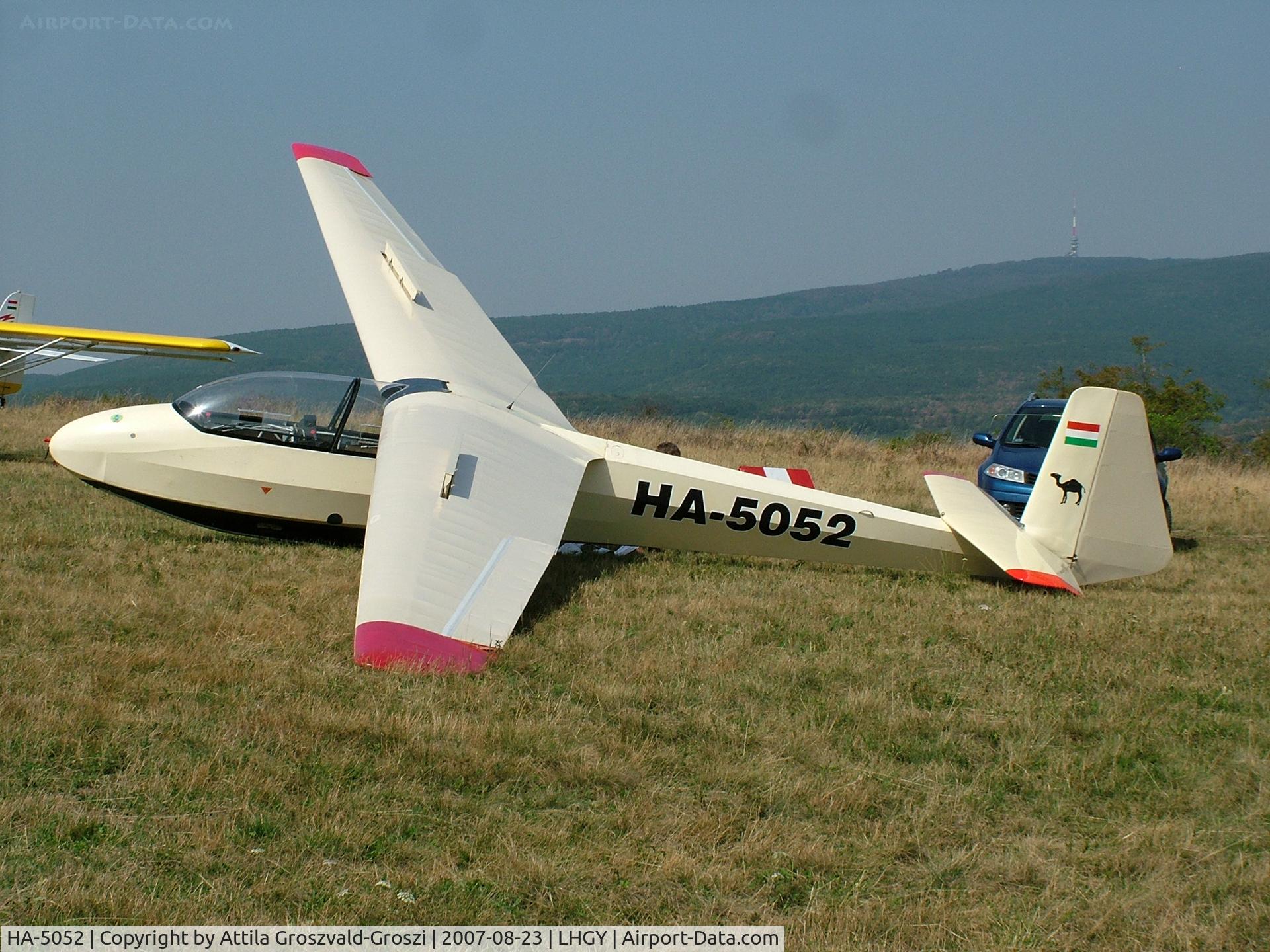 HA-5052, 1958 Schleicher Ka-7 Rhonadler C/N 464, Gyöngyös-Pipishegy Airfield, Hungary