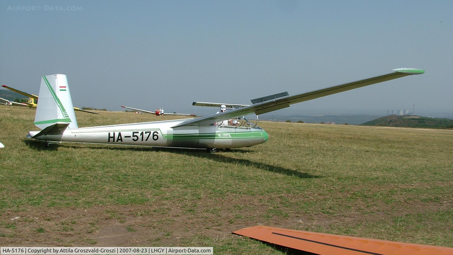 HA-5176, 1980 Let L-13 Blanik C/N 027360, Gyöngyös-Pipishegy Airfield, Hungary