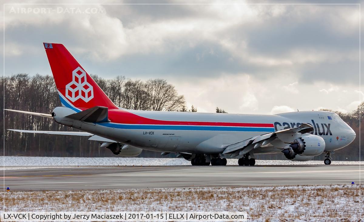 LX-VCK, 2014 Boeing 747-8R7F C/N 38078, (City of Contern), 2014 Boeing 747-8R7F